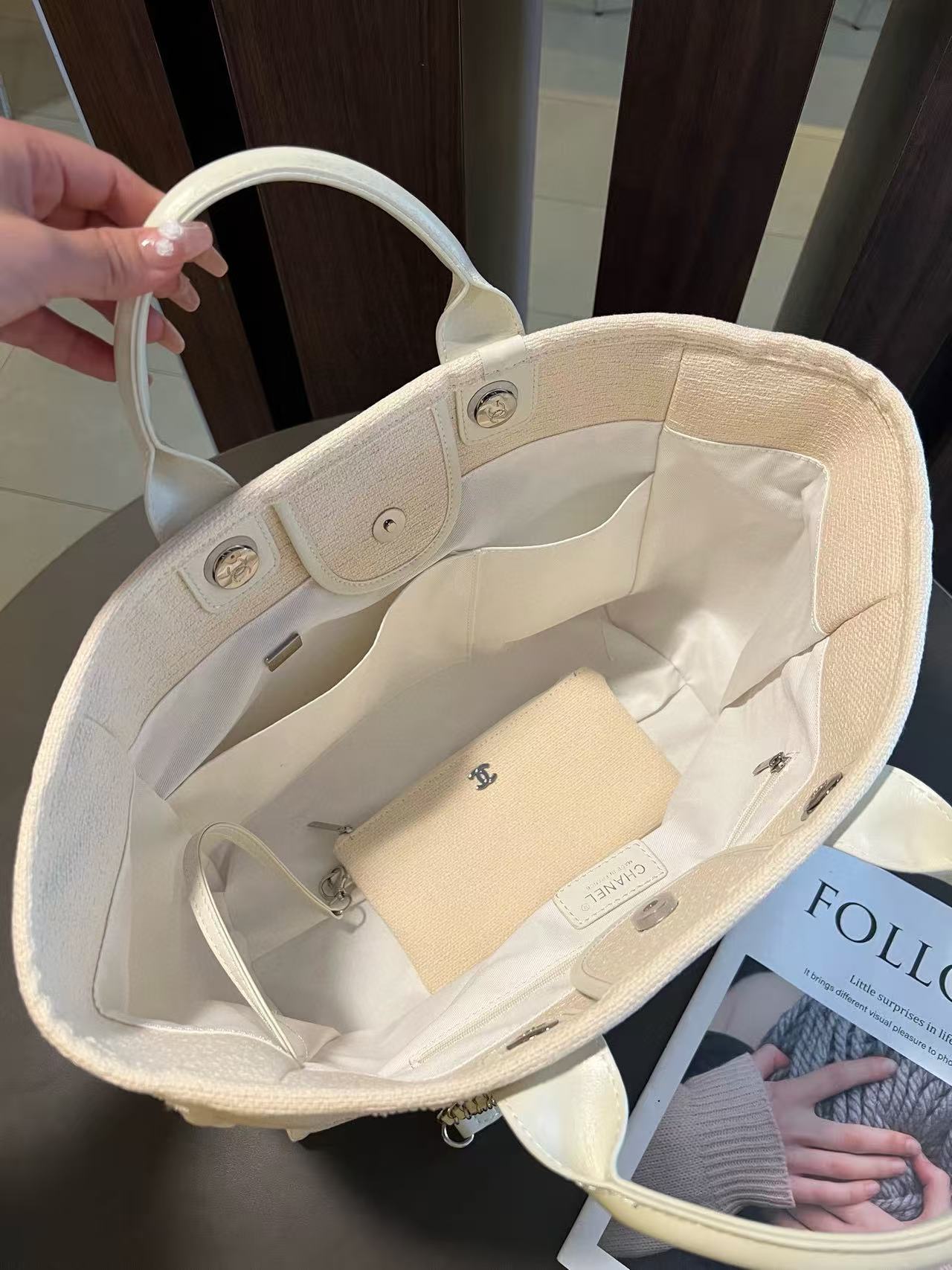 CHANE1 チェーンビーチショッピングバッグ【 50％割引+送料無料】