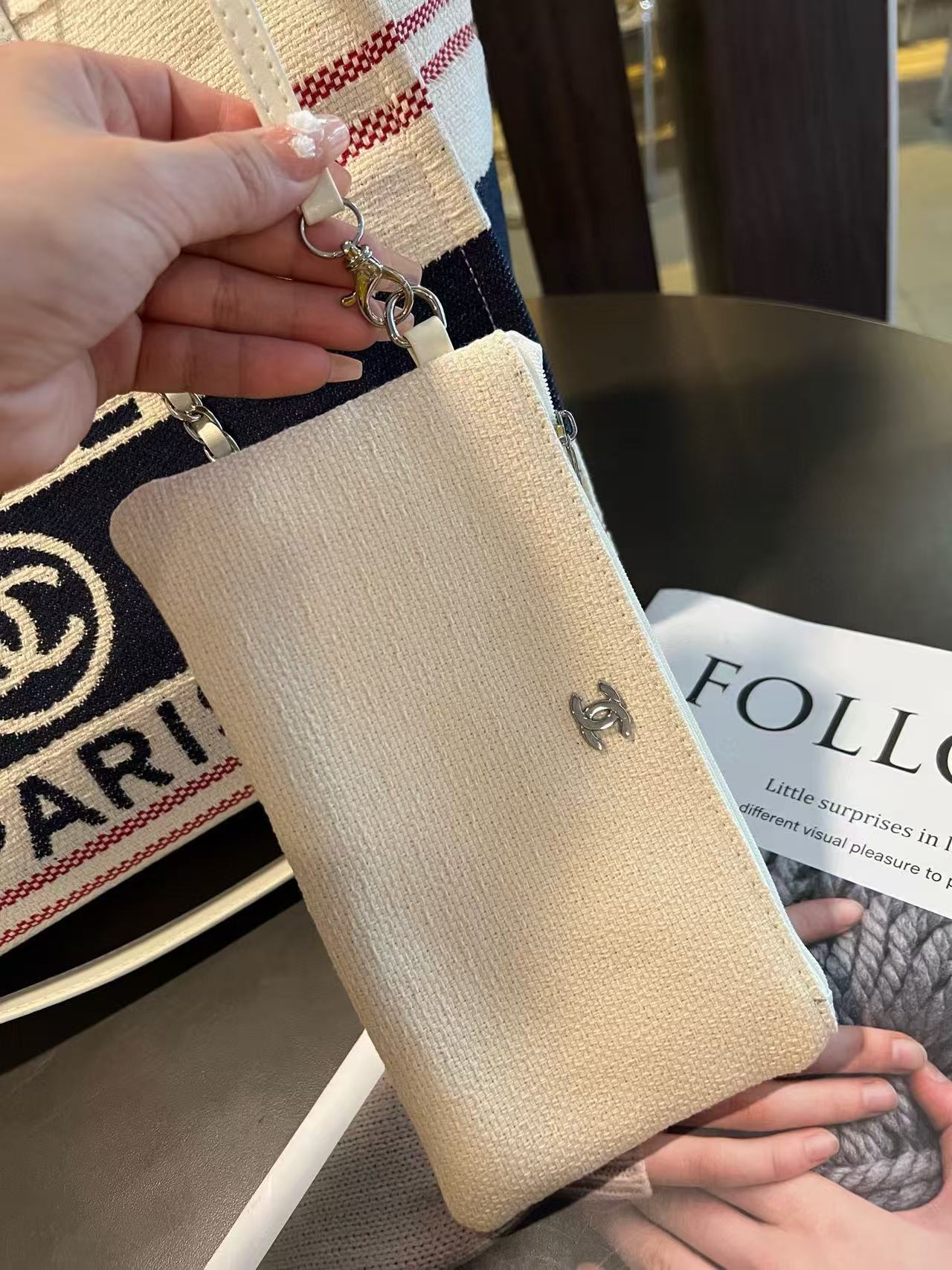 CHANE1 チェーンビーチショッピングバッグ【 50％割引+送料無料】