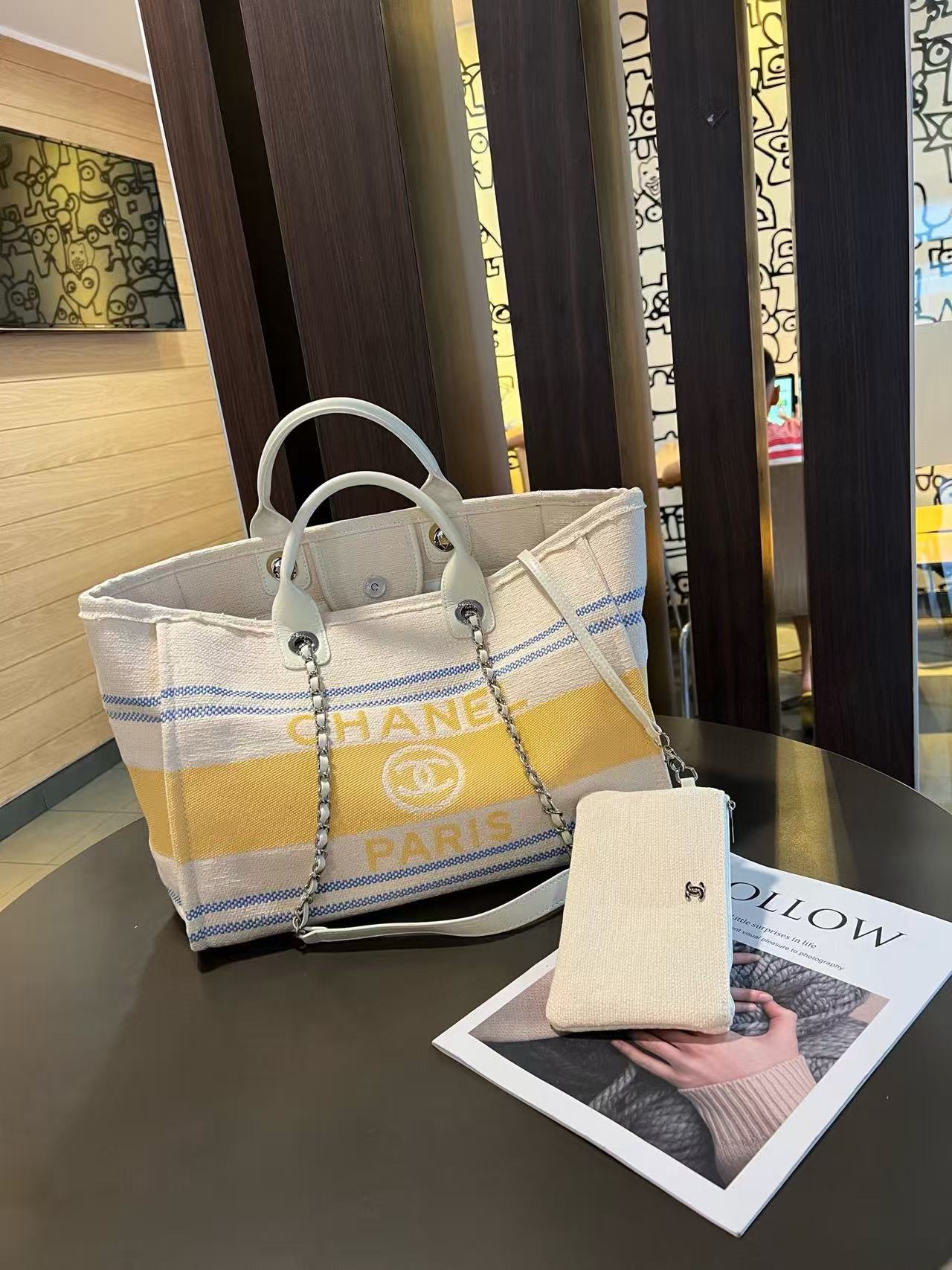 CHANE1 チェーンショッピングバッグ【 50％割引+送料無料】