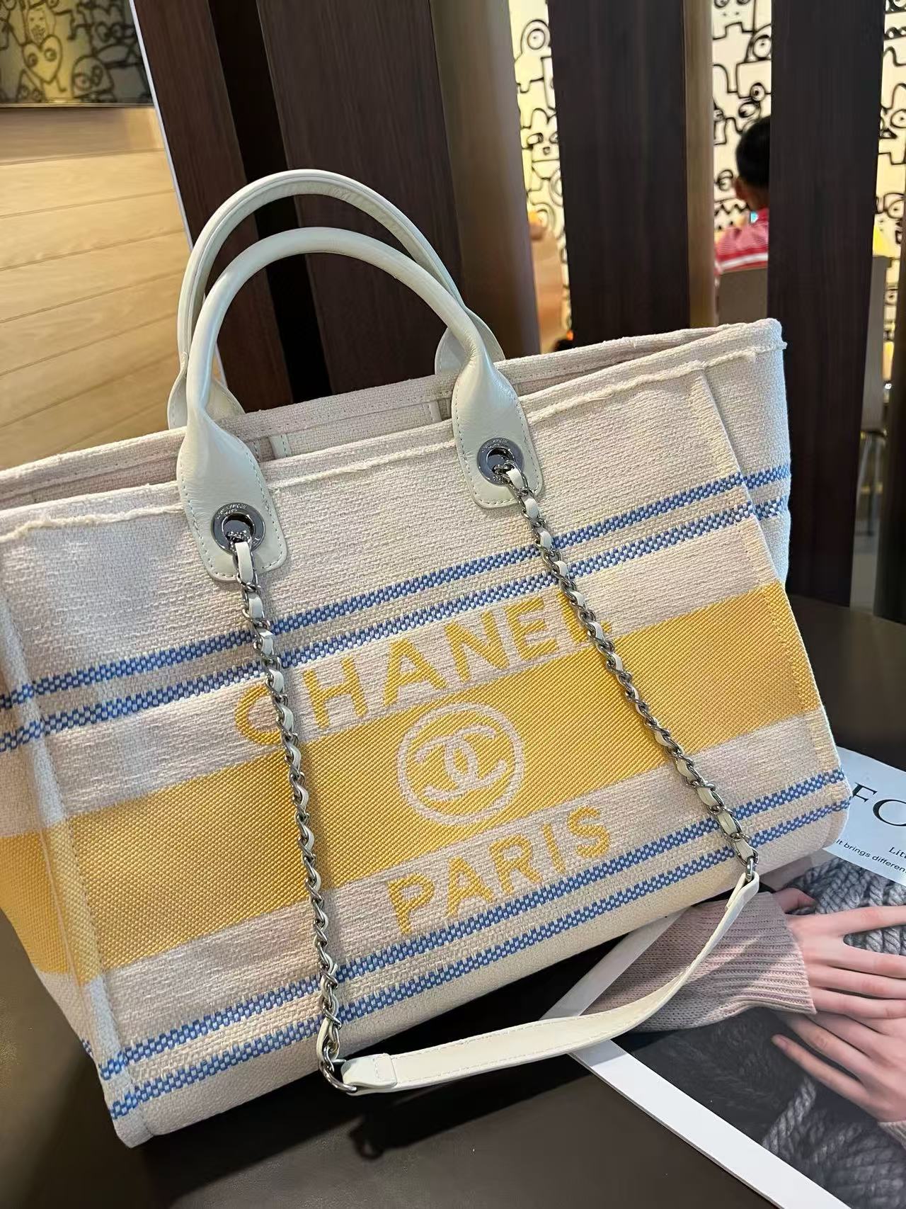 CHANE1 チェーンショッピングバッグ【 50％割引+送料無料】