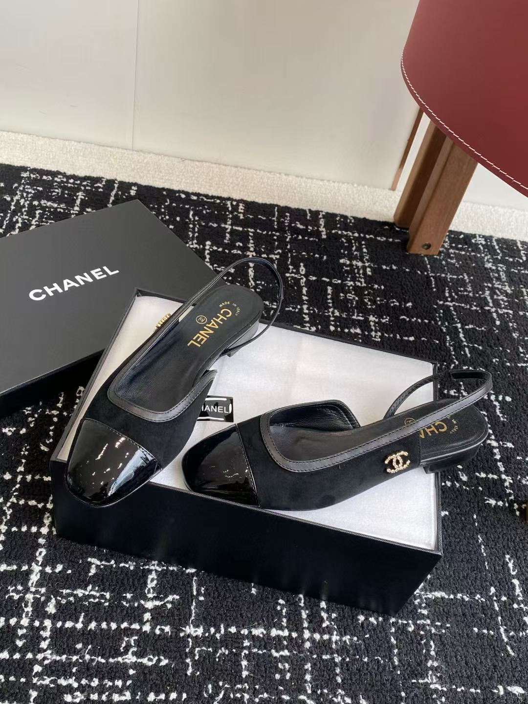 CHANE1 高品質バックホローメリージェーンサンダル【50％割引+送料無料】