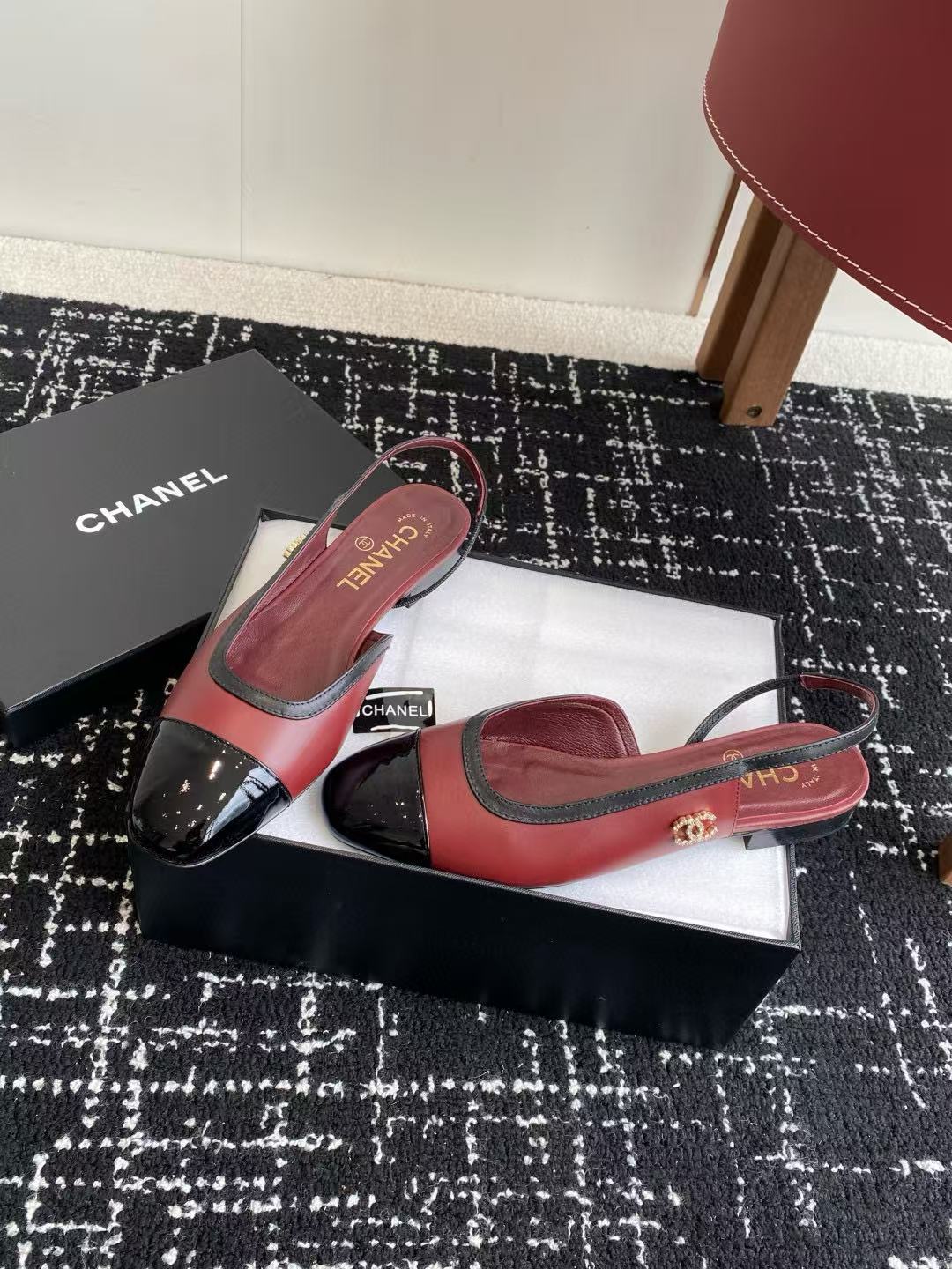 CHANE1 高品質バックホローメリージェーンサンダル【50％割引+送料無料】