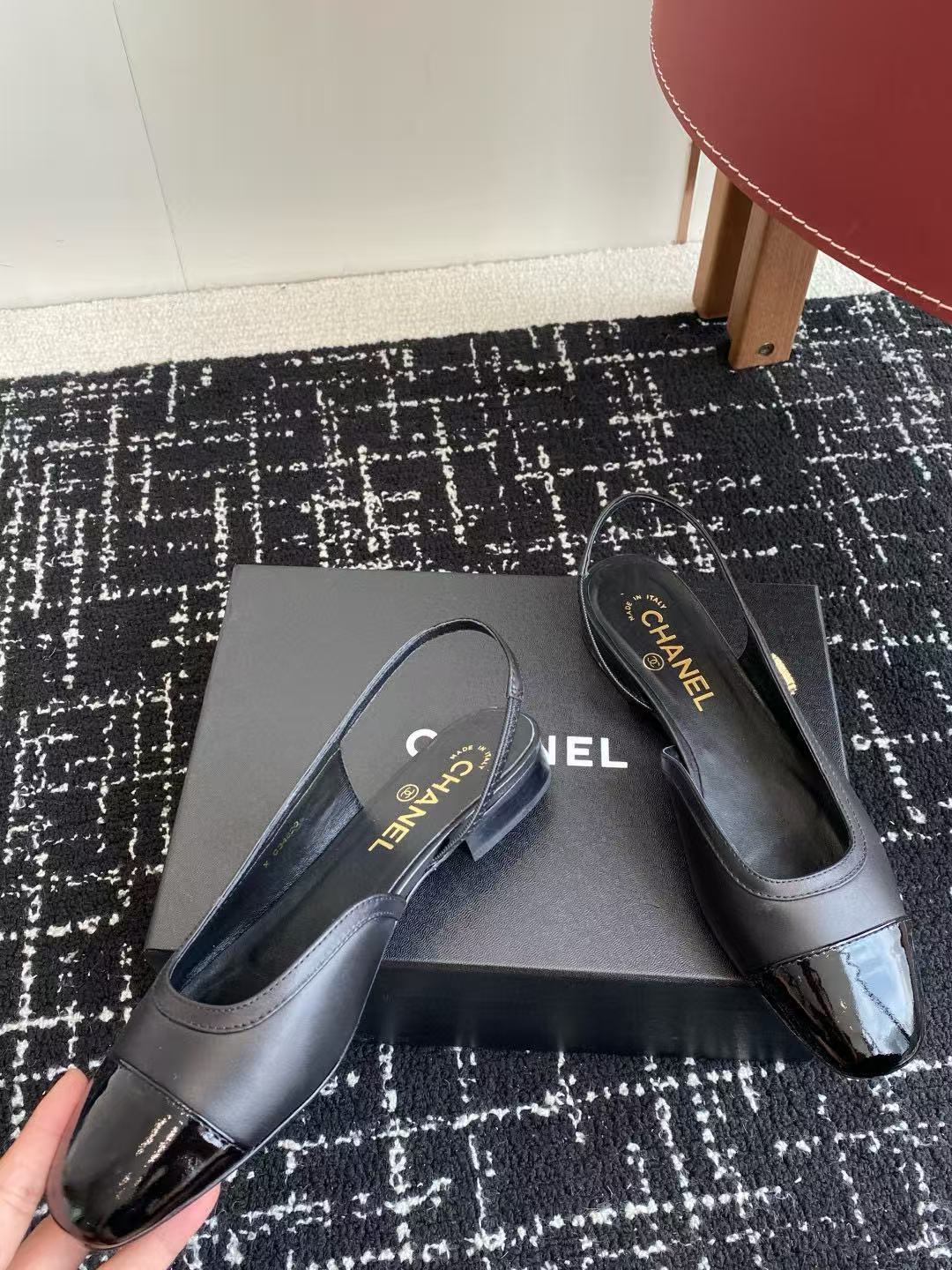 CHANE1 高品質バックホローメリージェーンサンダル【50％割引+送料無料】