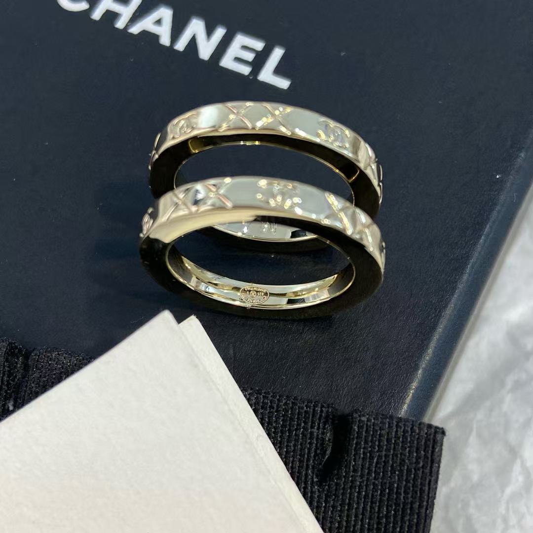 CHANE1 ダブルC スリーインワンリング【 50％割引+送料無料】