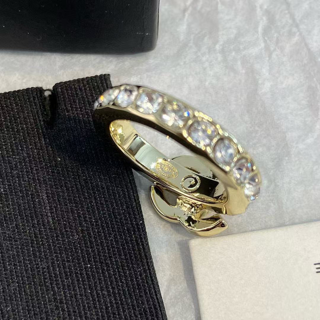 CHANE1 ダブルC スリーインワンリング【 50％割引+送料無料】