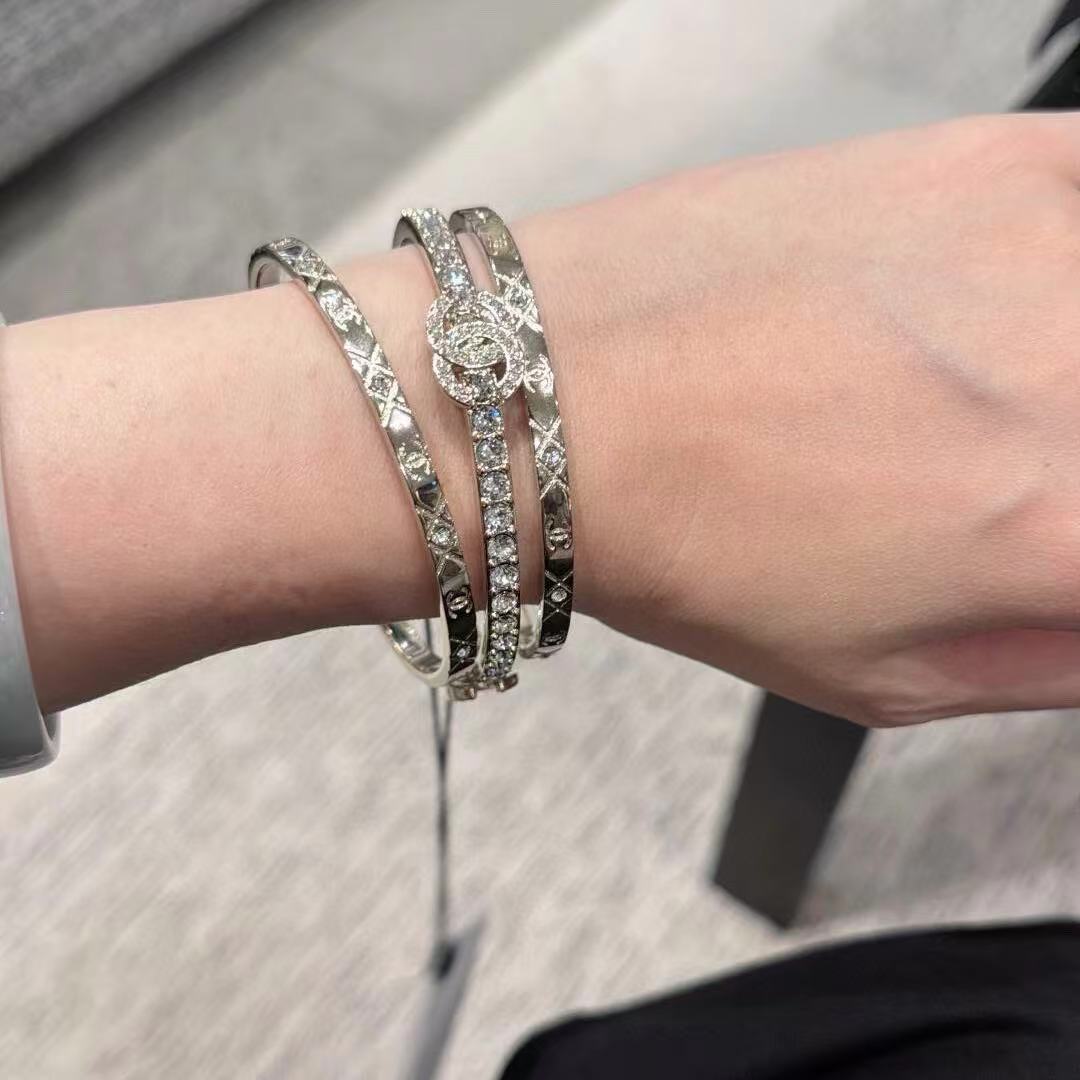 CHANE1 ダブルC スリーインワンブレスレット【 50％割引+送料無料】