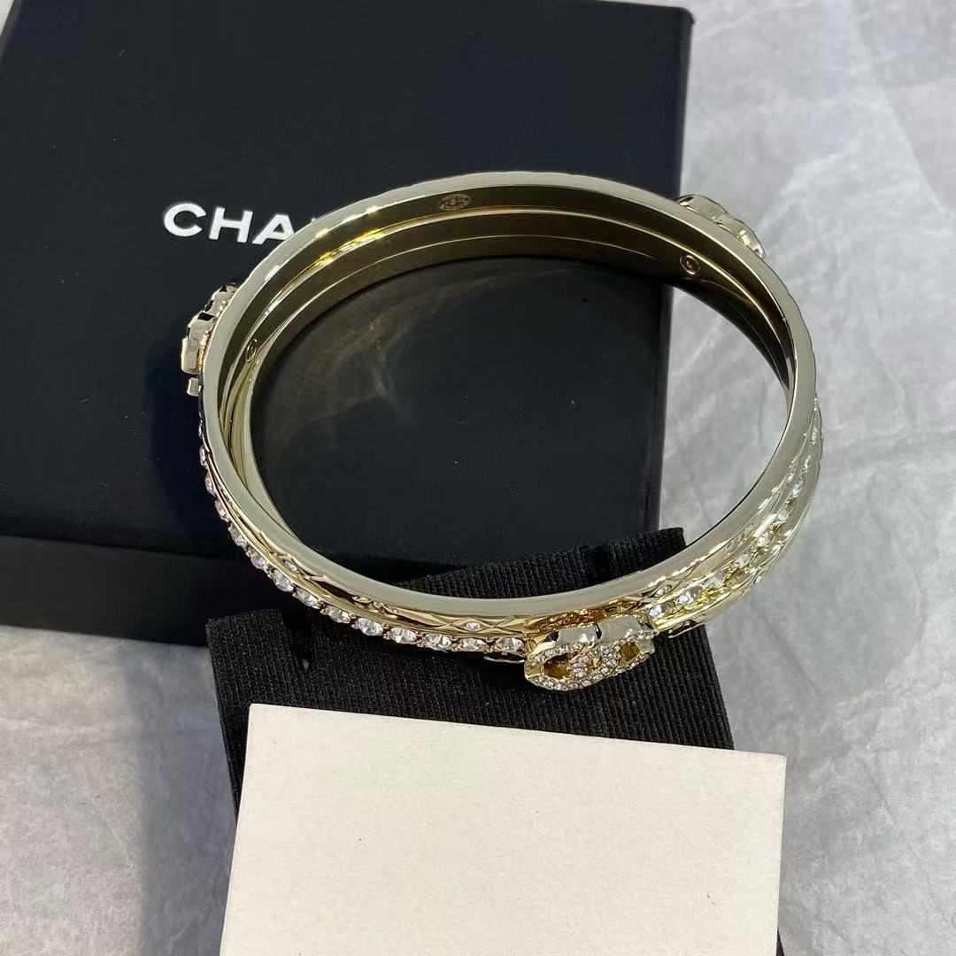 CHANE1 ダブルC スリーインワンブレスレット【 50％割引+送料無料】