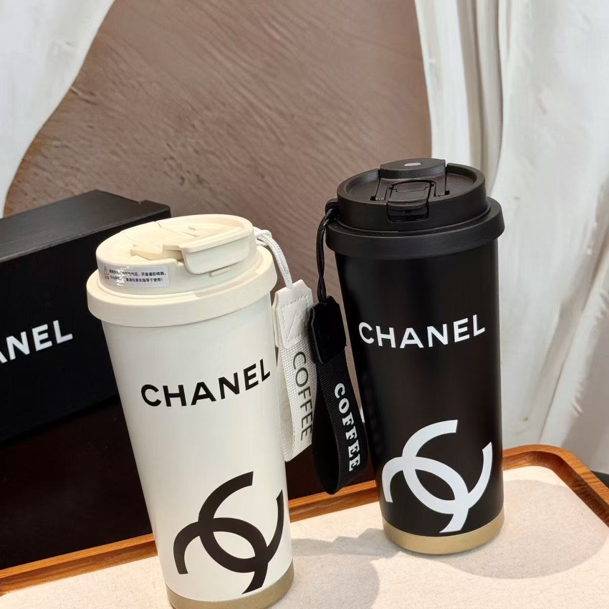 CHANE1 ダブルCステンレス製魔法瓶カップ【 50％割引+送料無料】