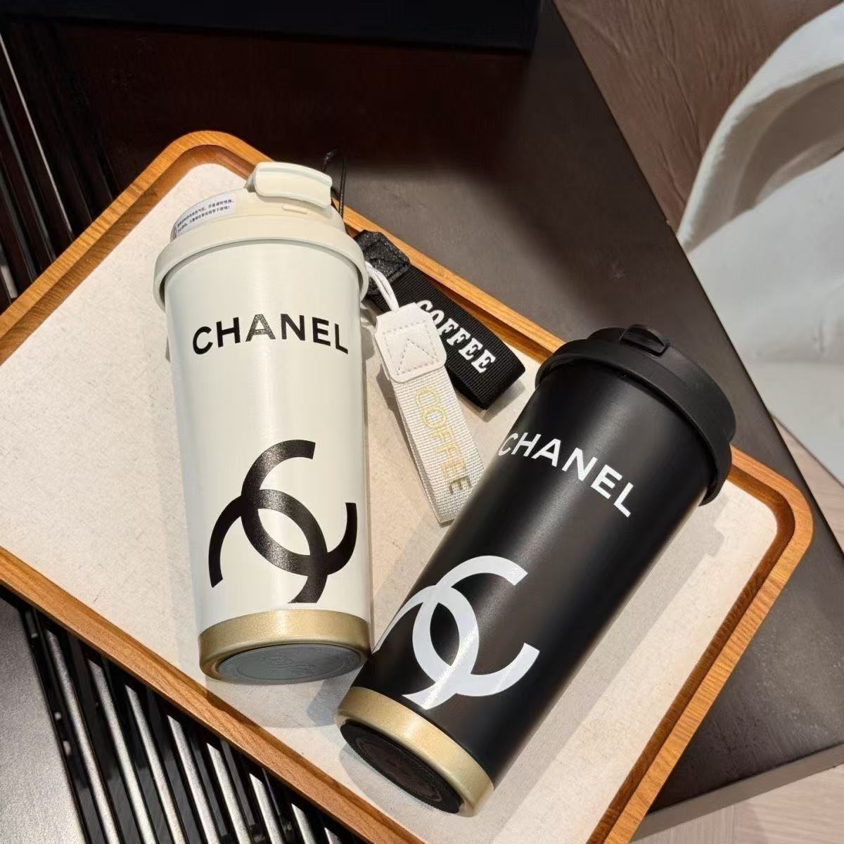 CHANE1 ダブルCステンレス製魔法瓶カップ【 50％割引+送料無料】