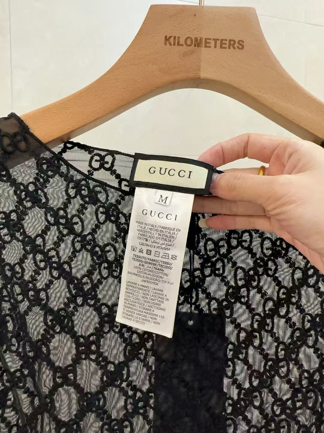 GUCC1 シースルー長袖水着【 50％割引+送料無料】