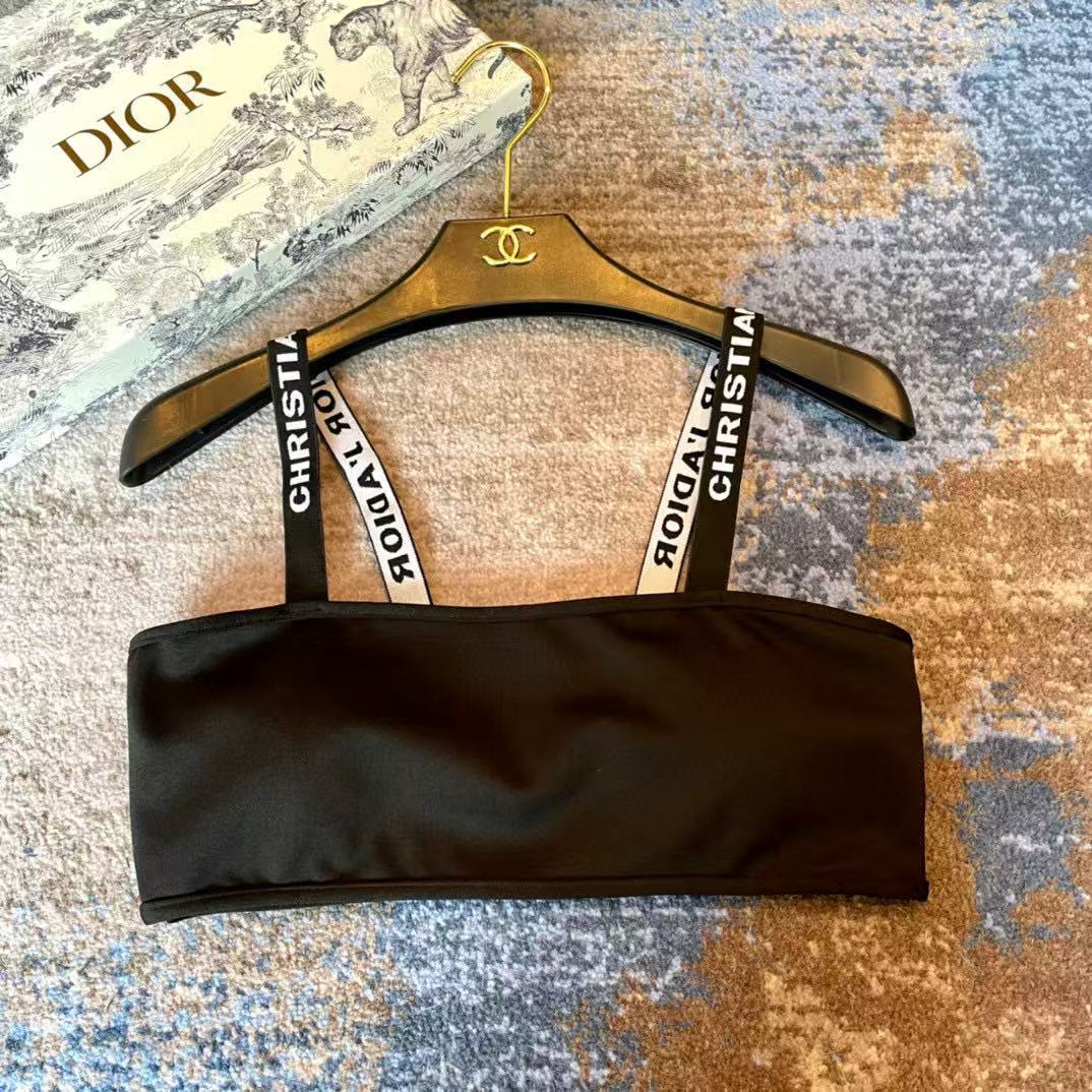 DI0R レタリング ツーピース 水着【 50％割引+送料無料】