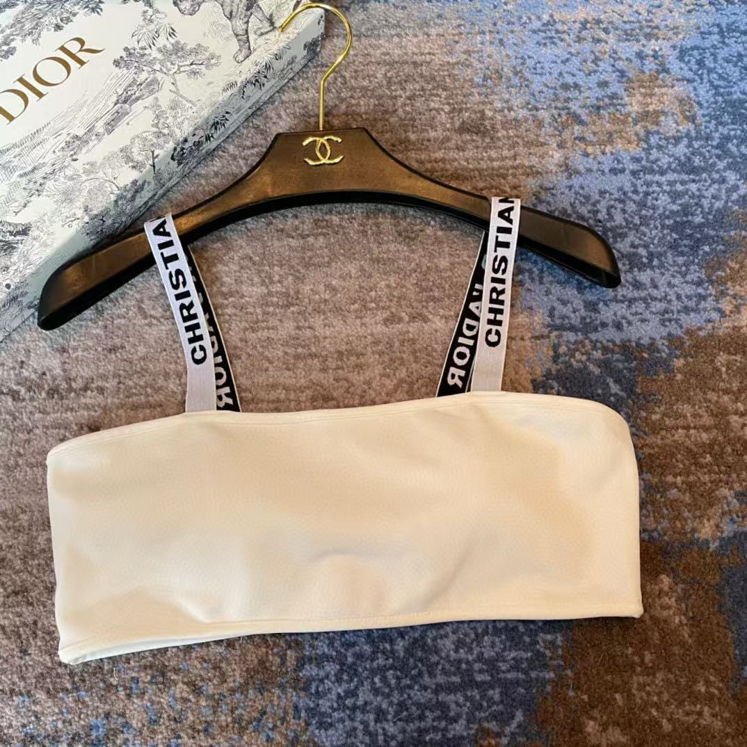 DI0R レタリング ツーピース 水着【 50％割引+送料無料】