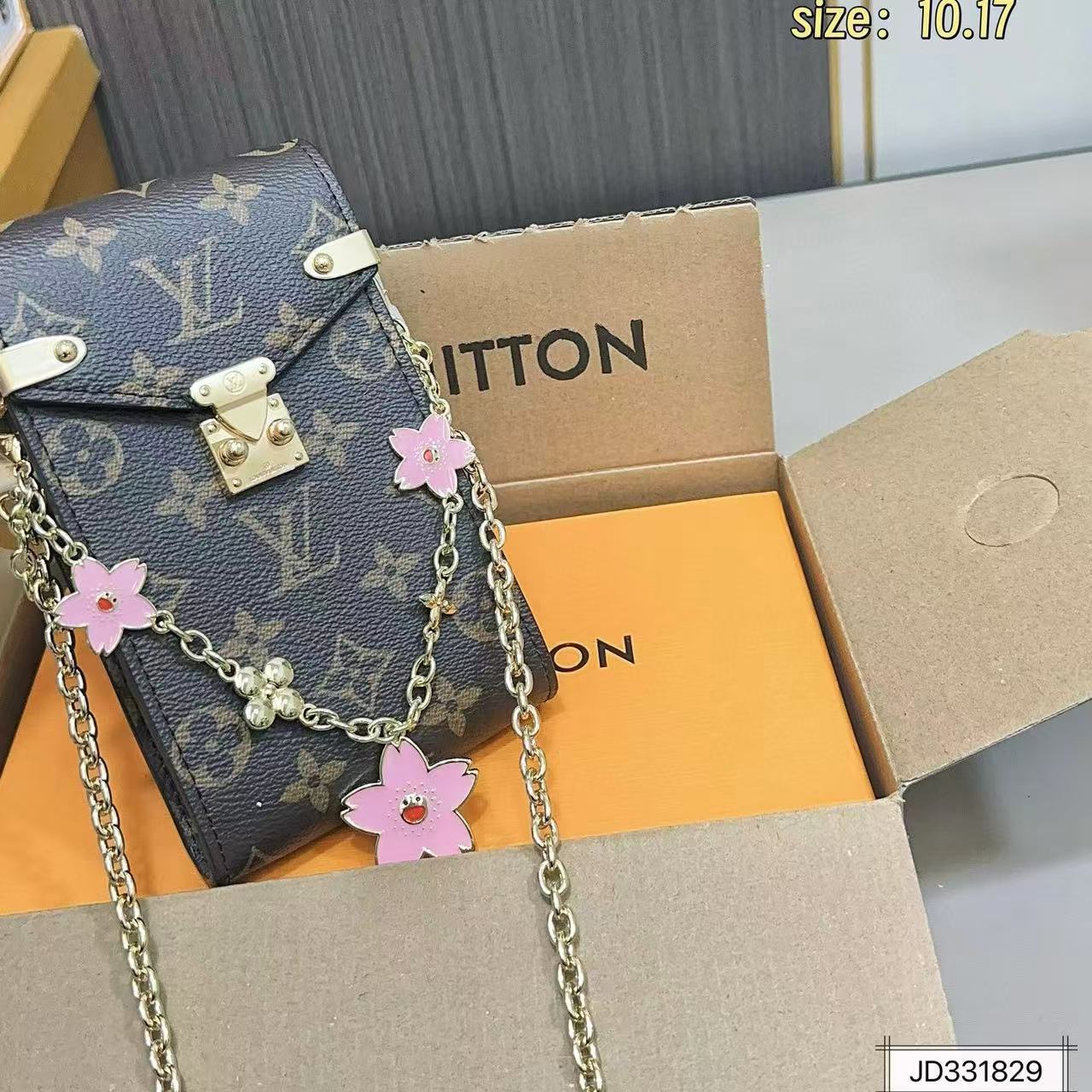 LVチェーン携帯電話バッグ【 50％割引+送料無料】