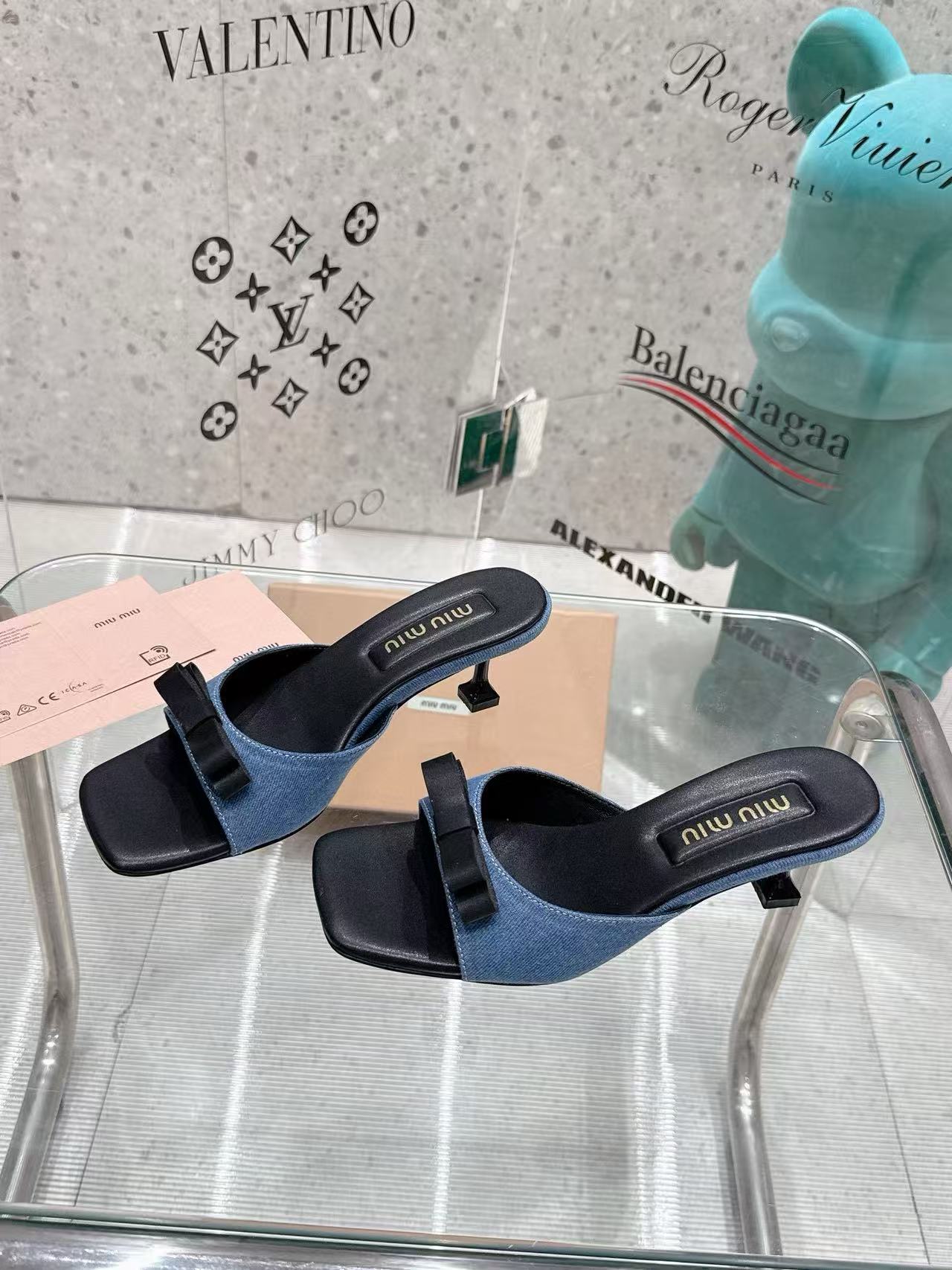 M1UM1U 高品質 蝶結び ハイヒール【50％割引+送料無料】