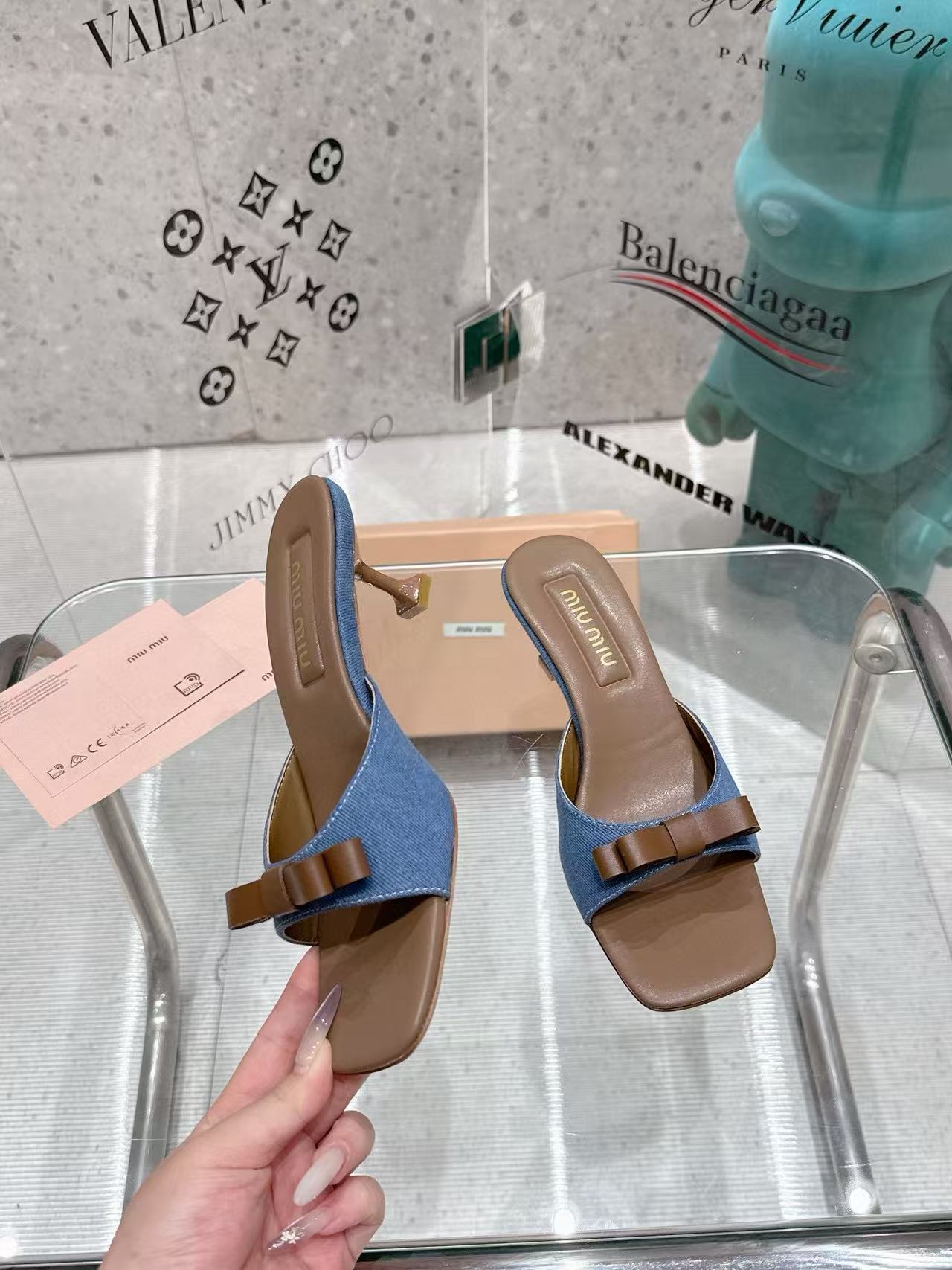 M1UM1U 高品質 蝶結び ハイヒール【50％割引+送料無料】