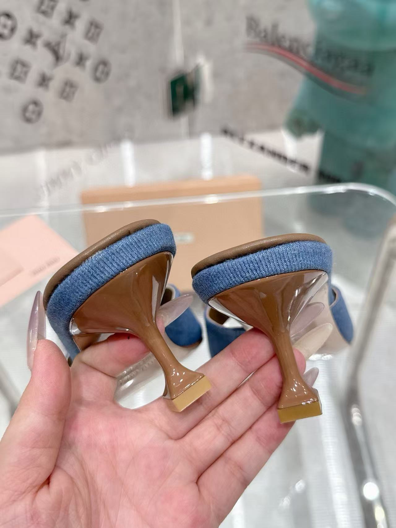 M1UM1U 高品質 蝶結び ハイヒール【50％割引+送料無料】