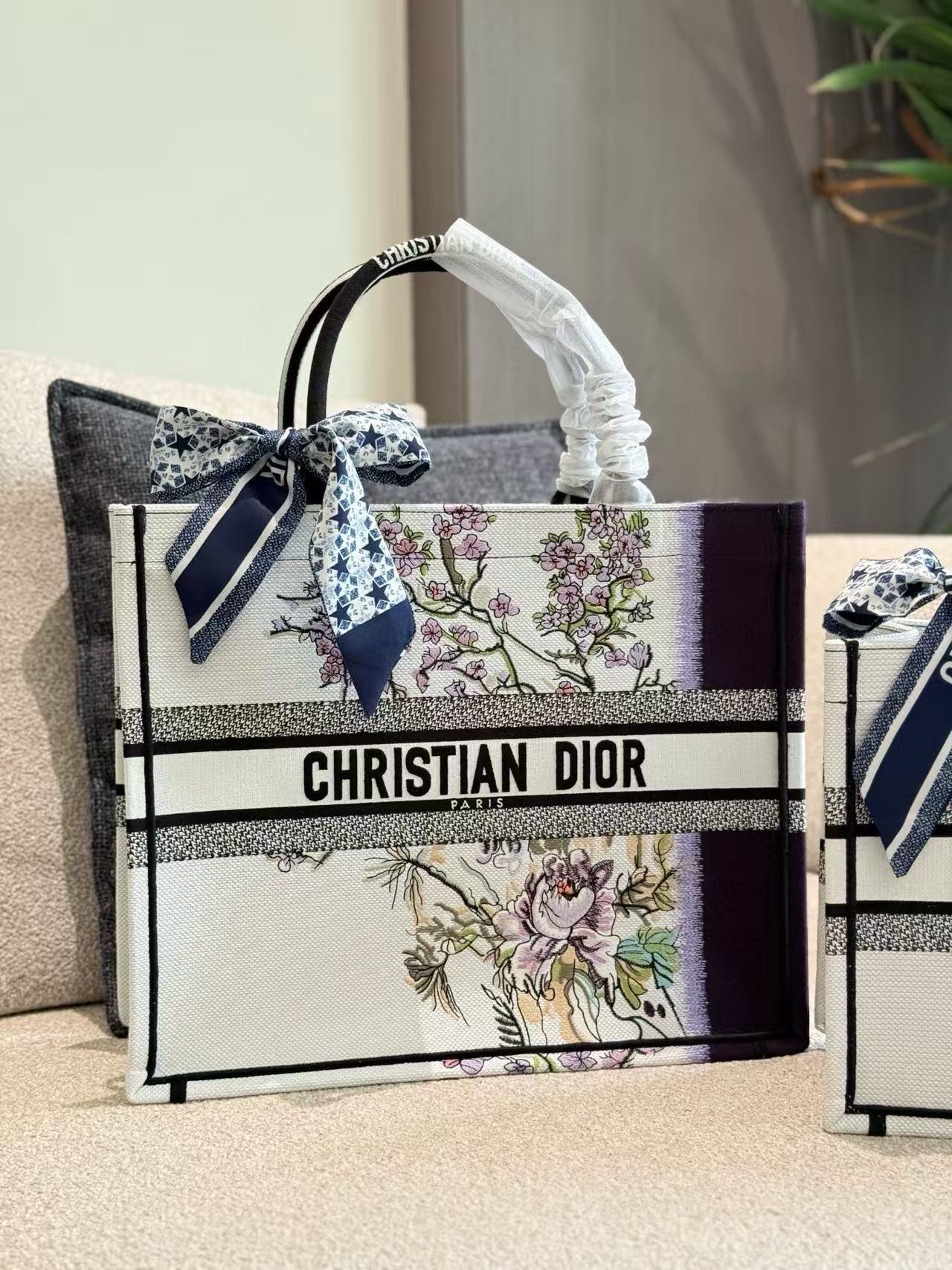 DI0Rプリントトートバッグ【 50％割引+送料無料】