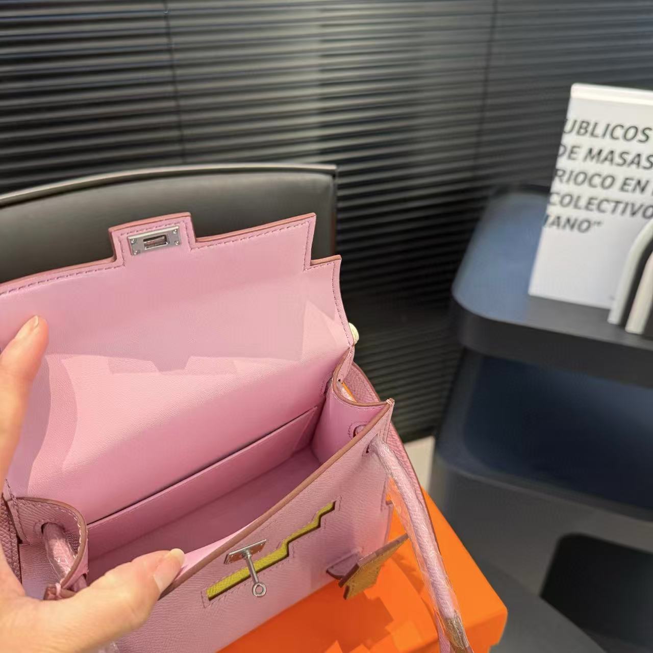 HERME5 kelly doll picto高品質の牛革ハンドバッグ【 50％割引+送料無料】