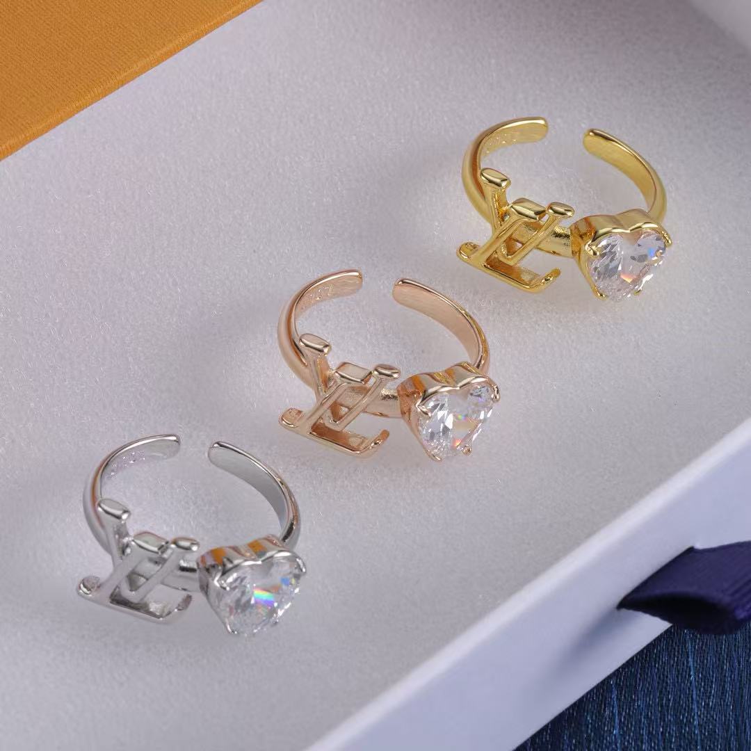 LVハートダイヤモンドリング【50％割引+送料無料】