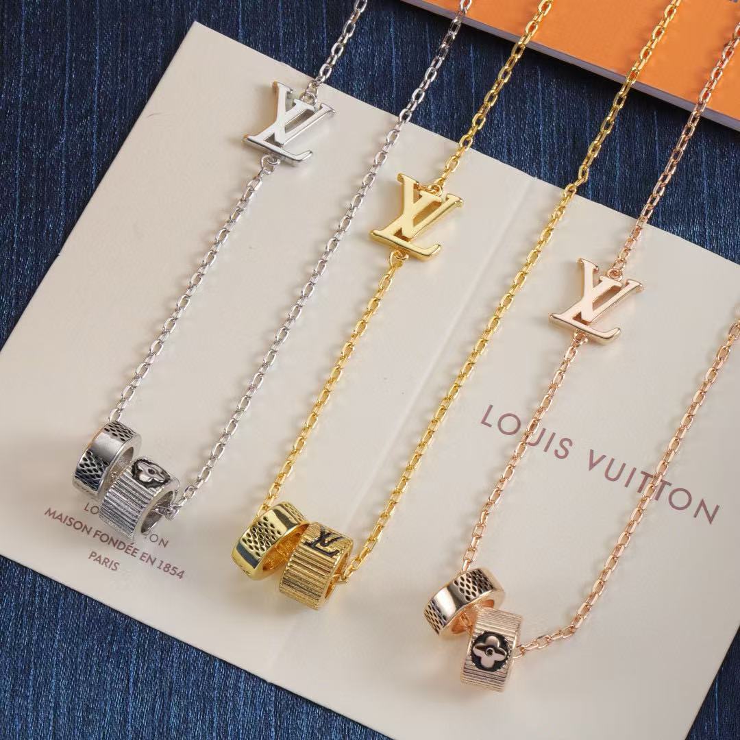 LVシンプルネックレス【50％割引+送料無料】