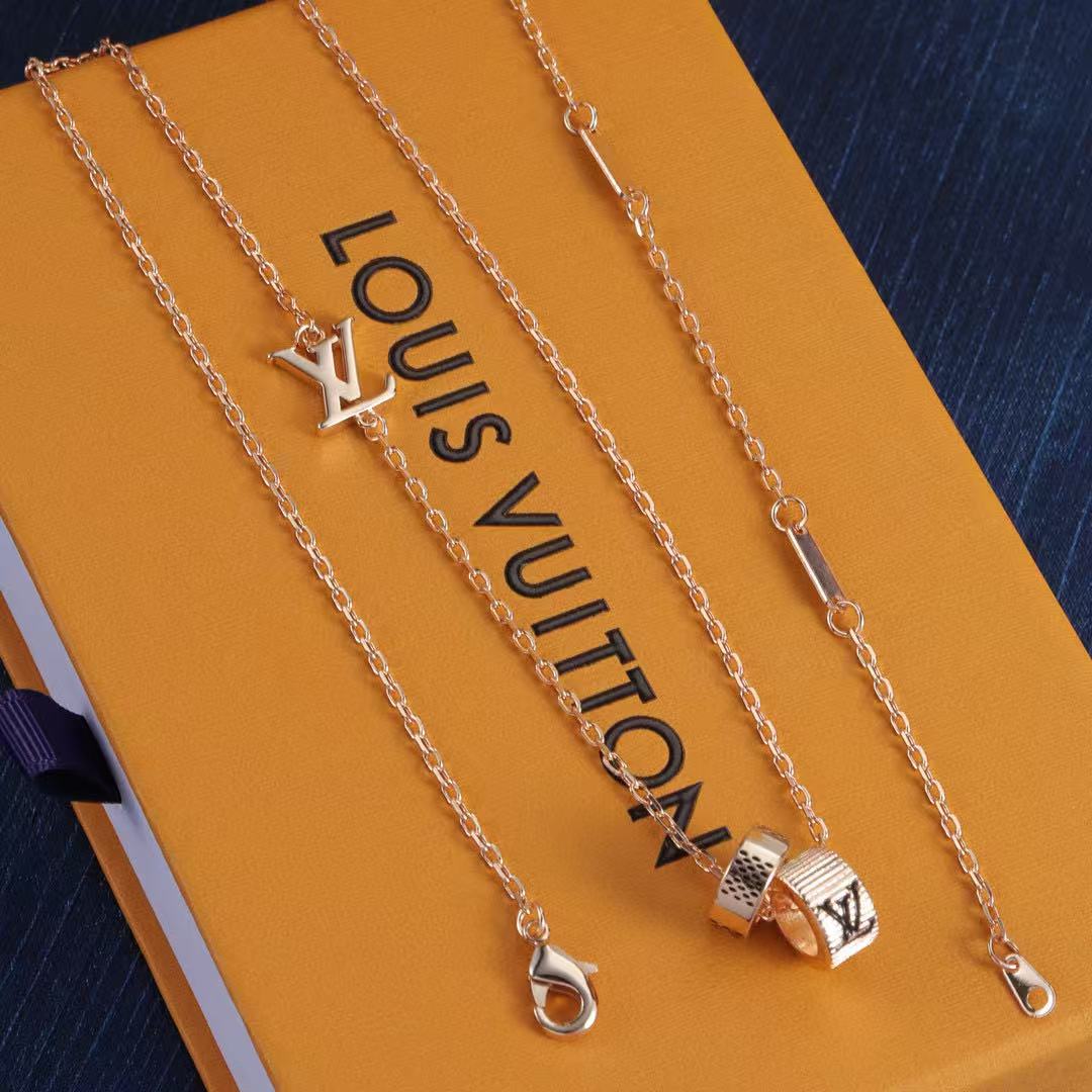 LVシンプルネックレス【50％割引+送料無料】