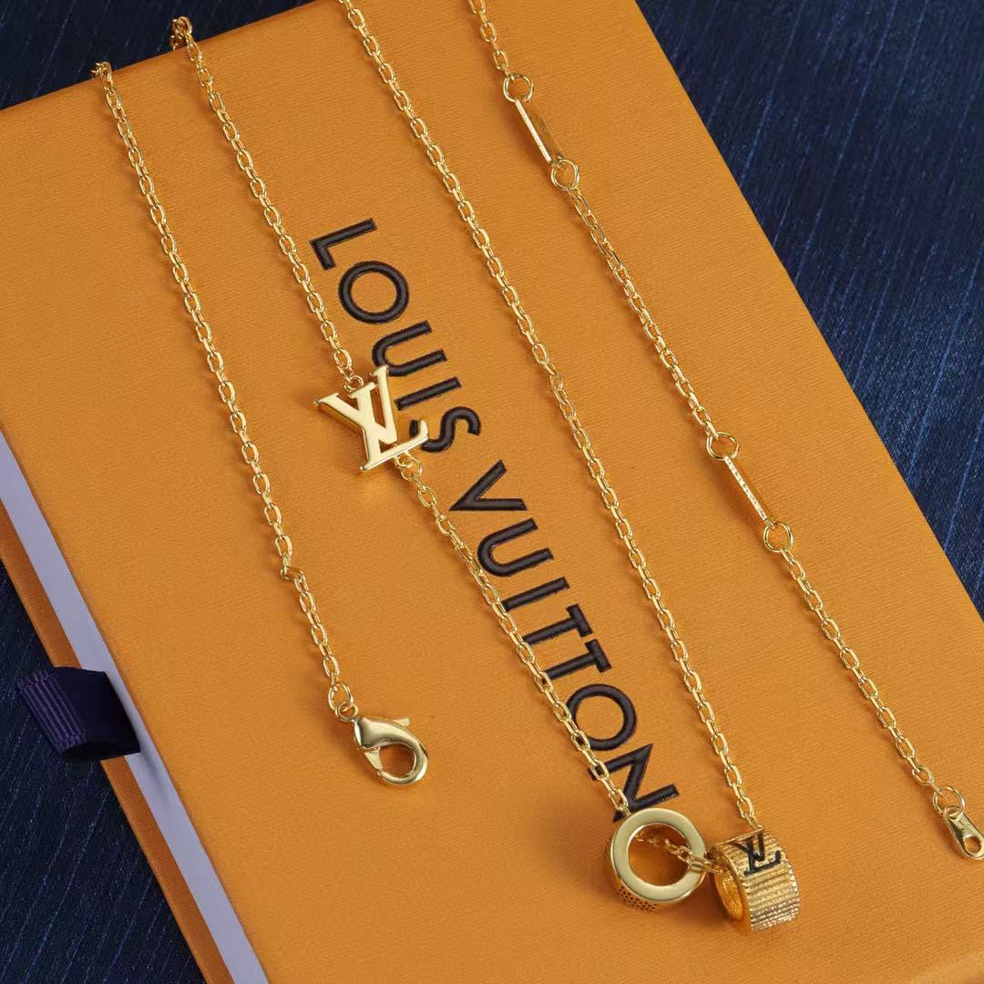 LVシンプルネックレス【50％割引+送料無料】