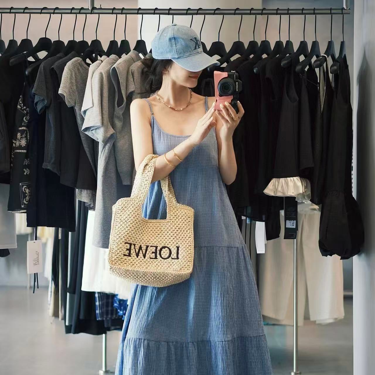 L0WEW織りハンドバッグ【 50％割引+送料無料】