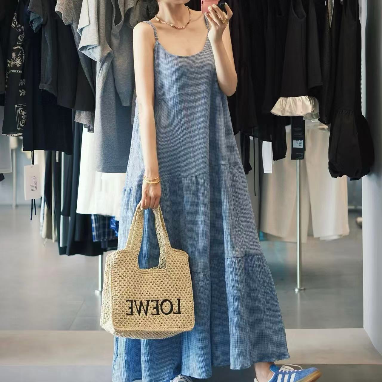 L0WEW織りハンドバッグ【 50％割引+送料無料】