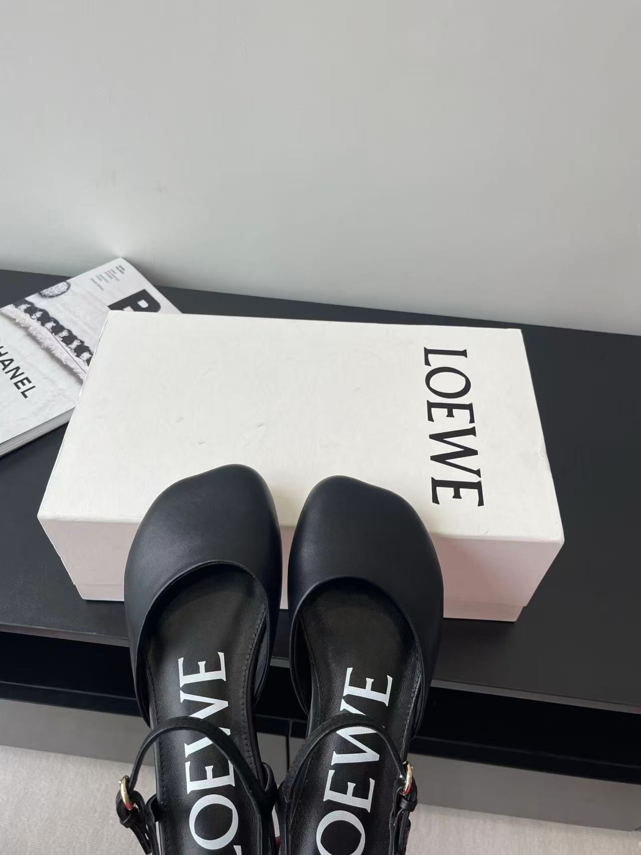 L0WEW 高品質レザーフラットシューズ【50％割引+送料無料】