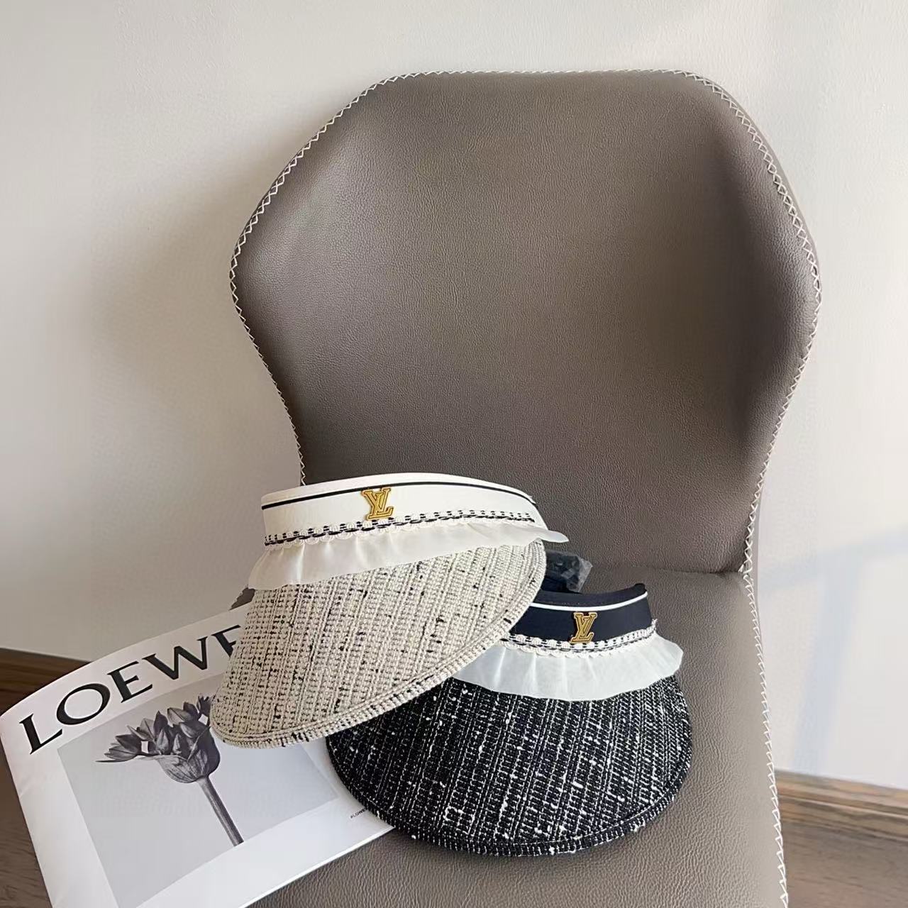 LVの粗い花柄サンハット【50％割引+送料無料】