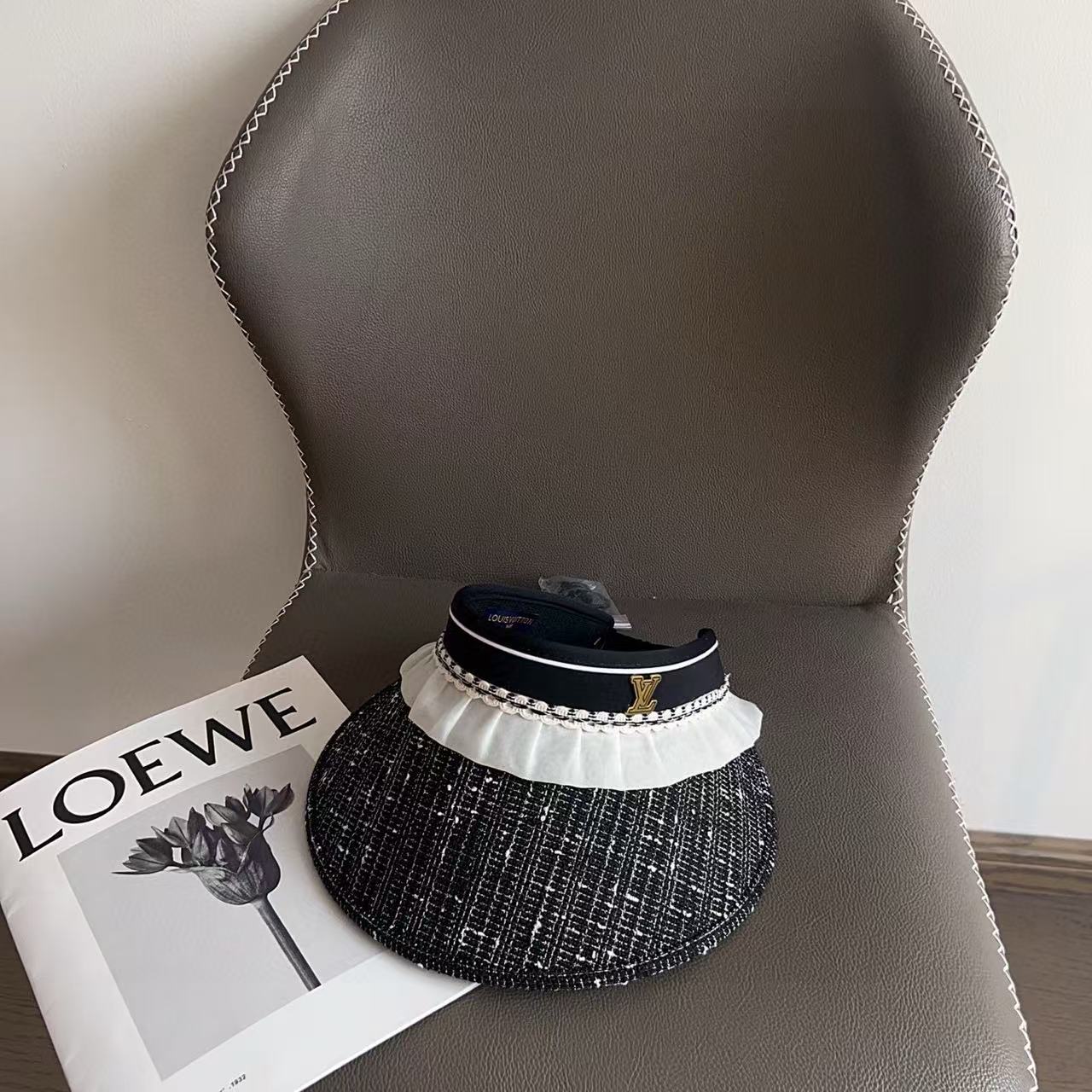 LVの粗い花柄サンハット【50％割引+送料無料】