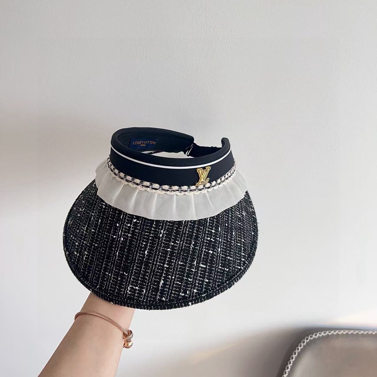 LVの粗い花柄サンハット【50％割引+送料無料】