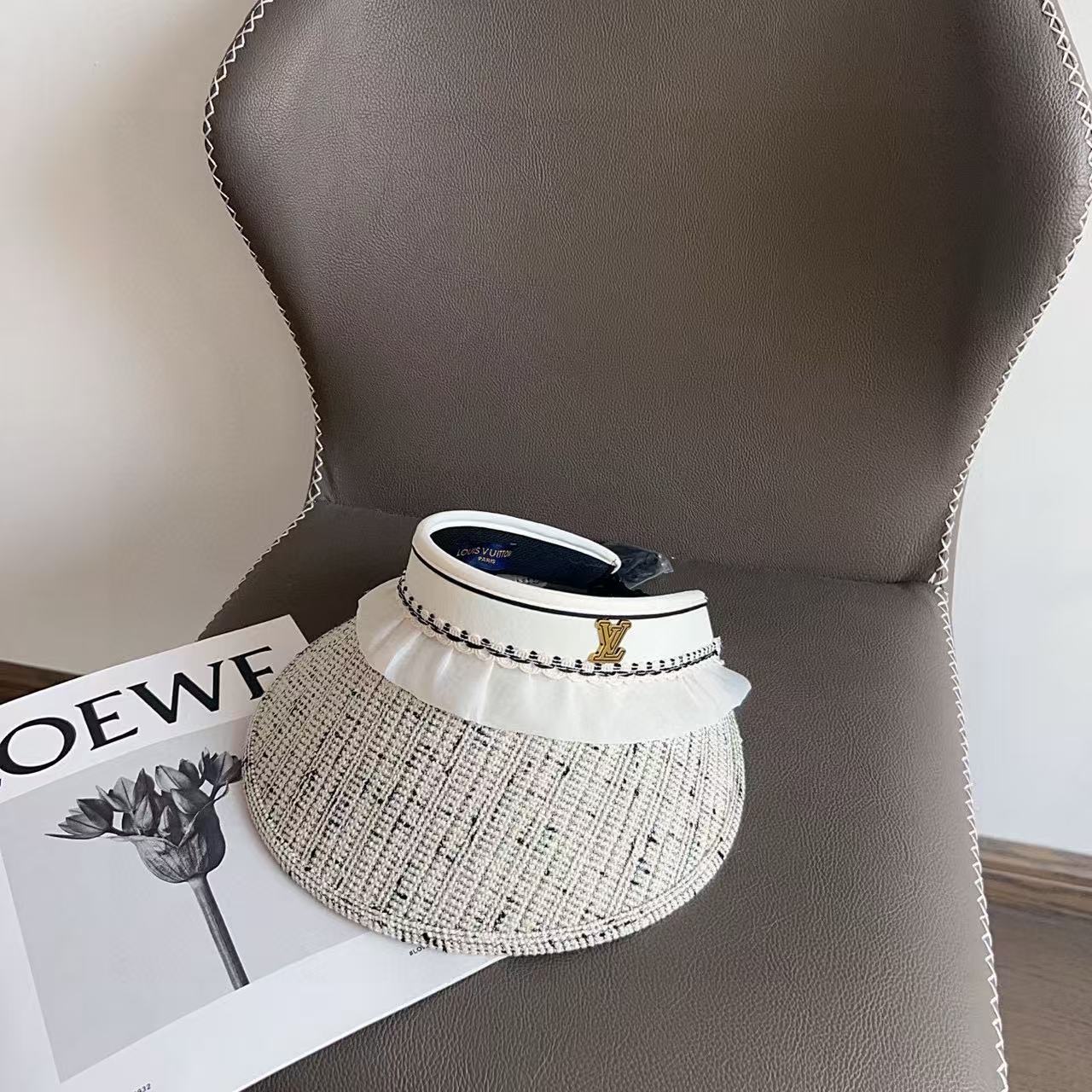 LVの粗い花柄サンハット【50％割引+送料無料】