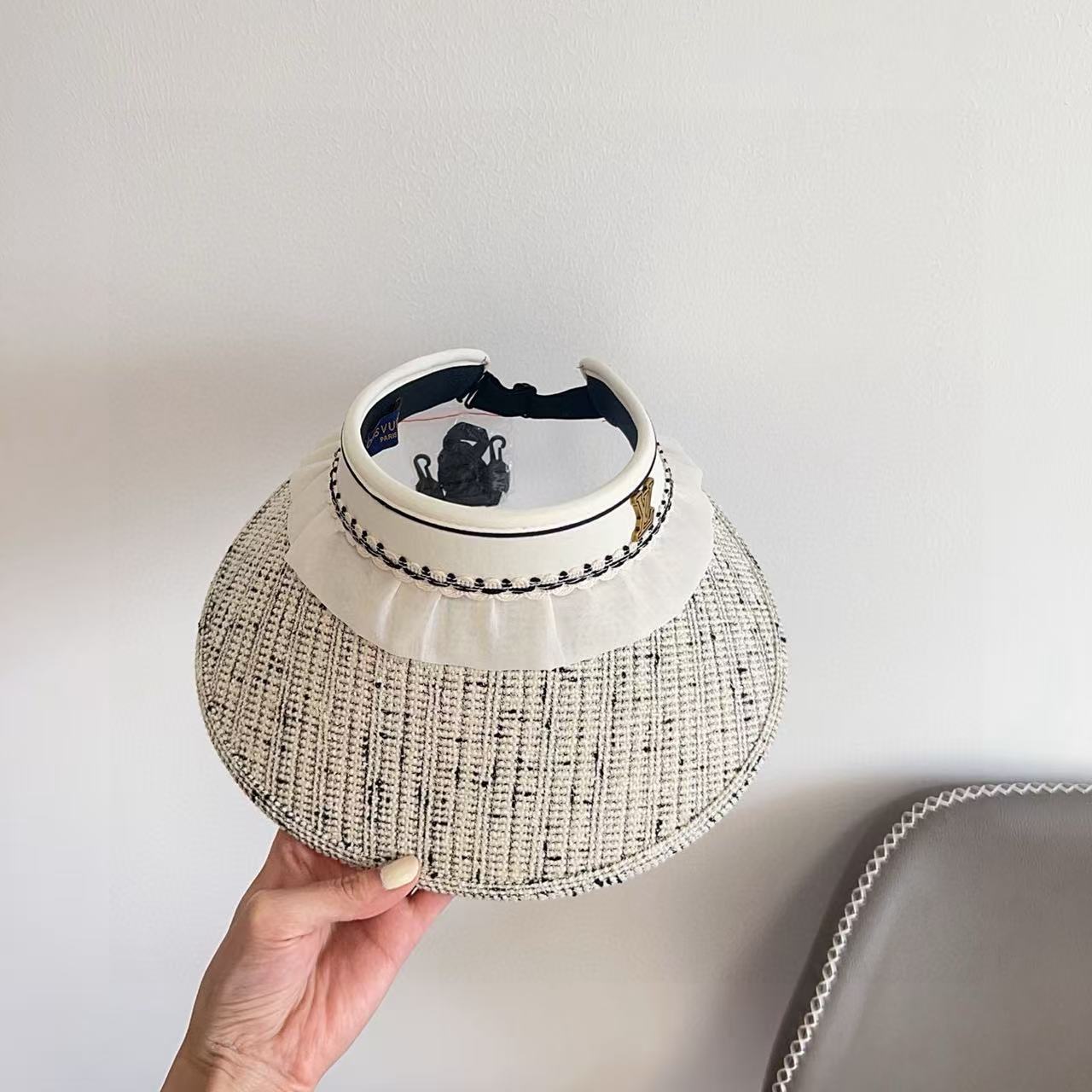 LVの粗い花柄サンハット【50％割引+送料無料】