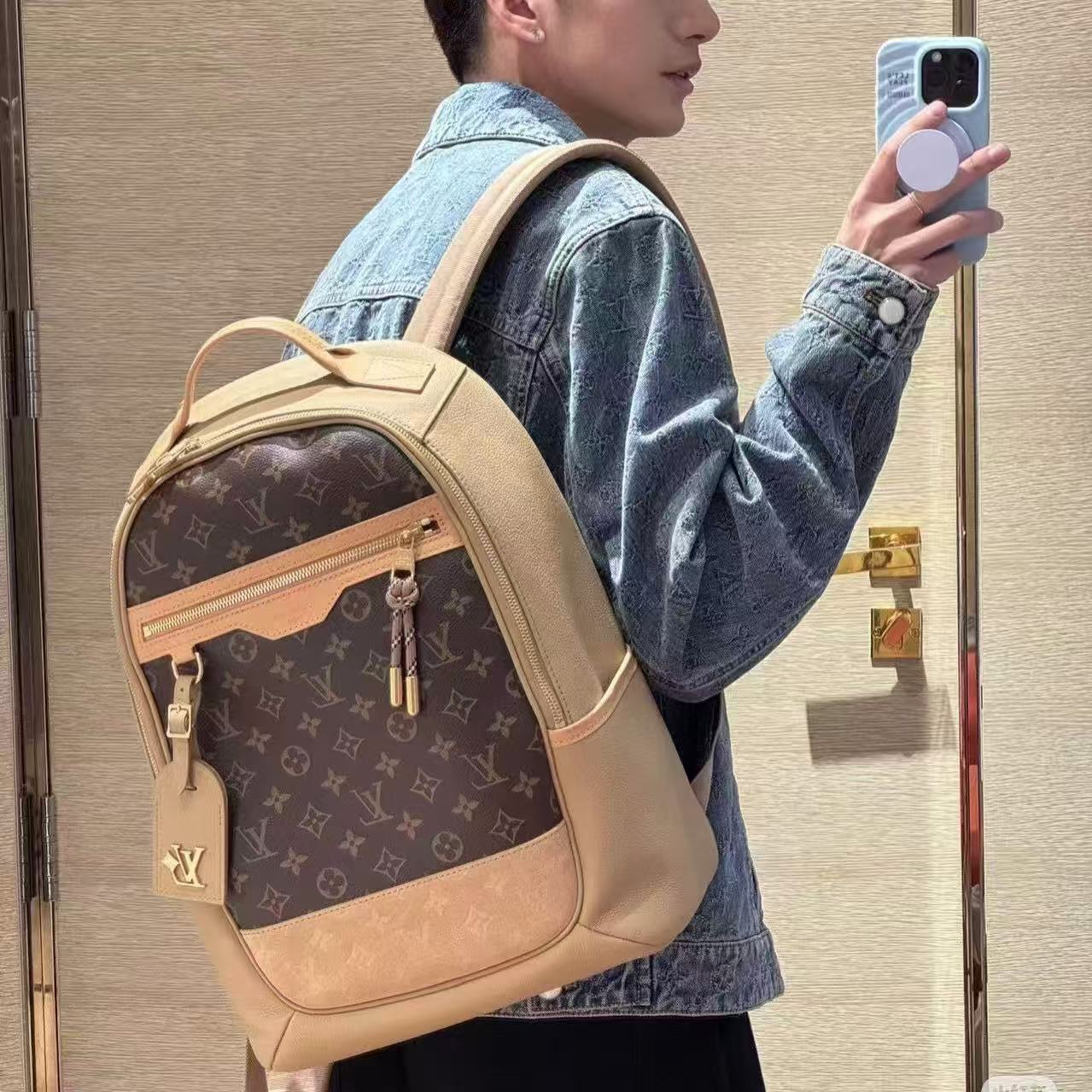 LVの高品質メンズバックパック【 50％割引+送料無料】