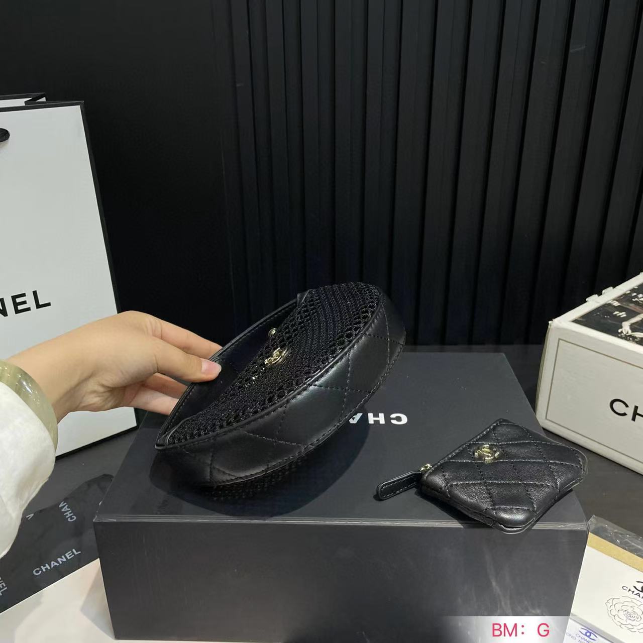 CHANE1 中空母子半月バッグ【 50％割引+送料無料】