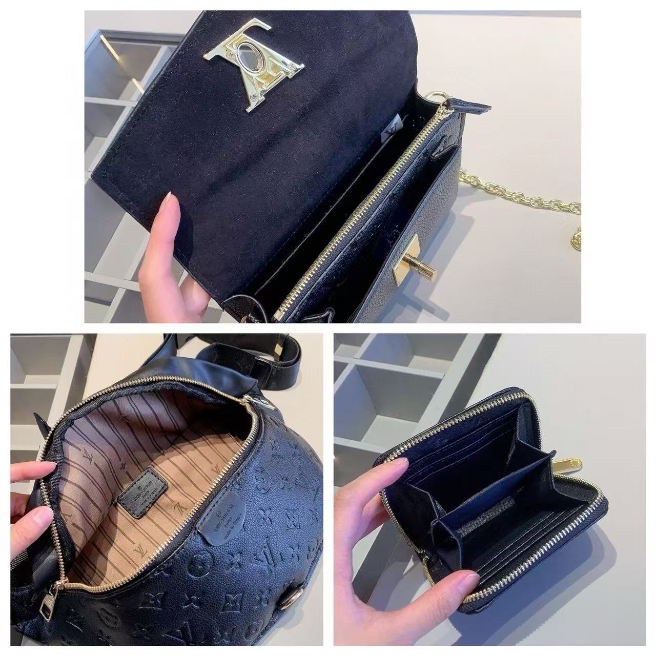 LVコンビネーション3点セットX709【 50％割引+送料無料】