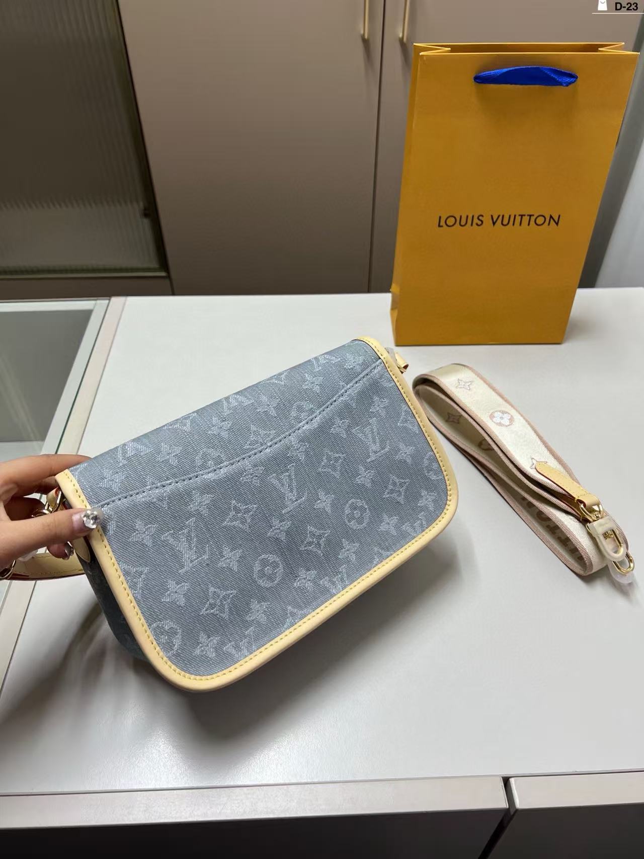 LVデニムアンダーアームバッグ【 50％割引+送料無料】