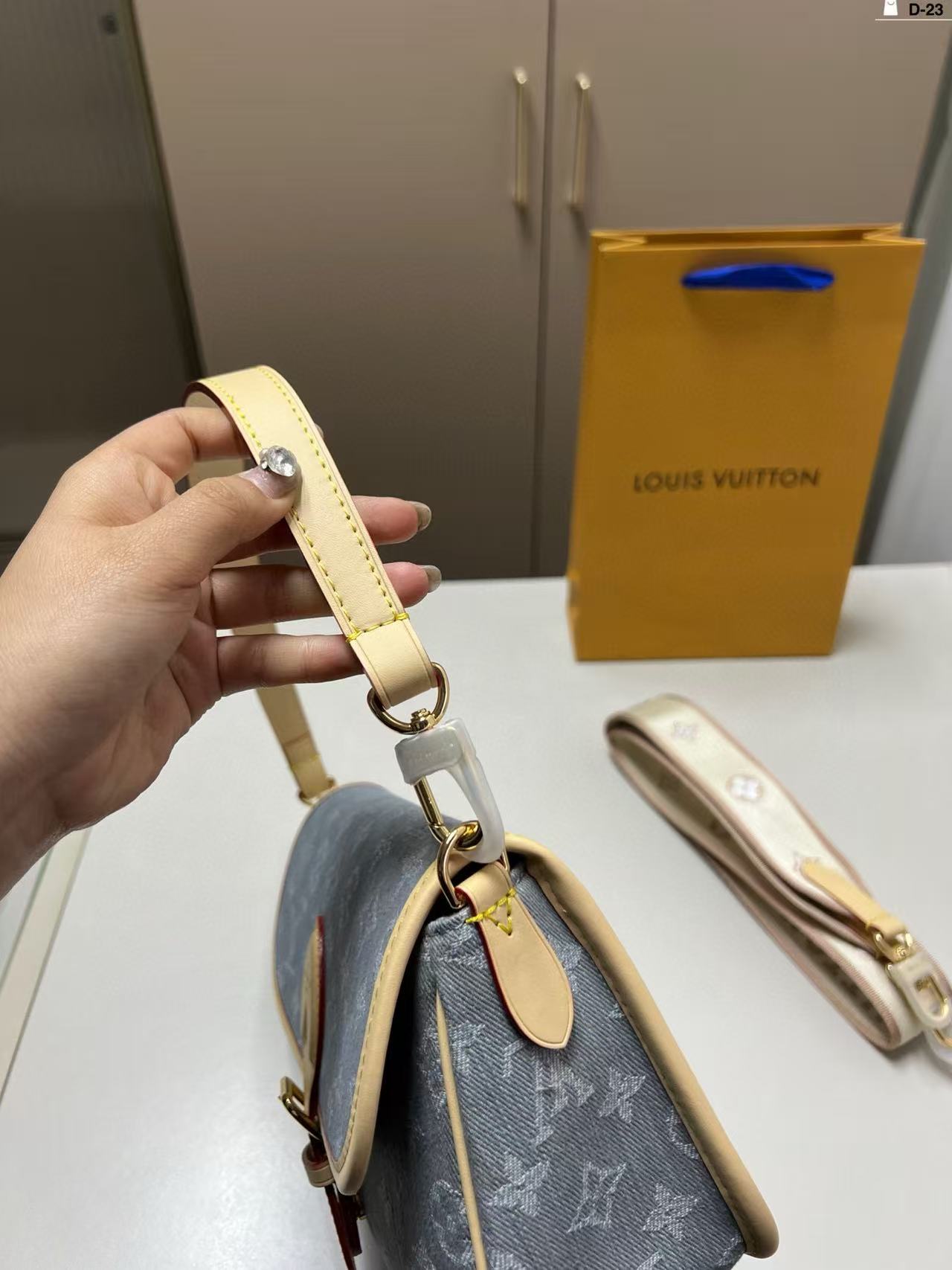 LVデニムアンダーアームバッグ【 50％割引+送料無料】