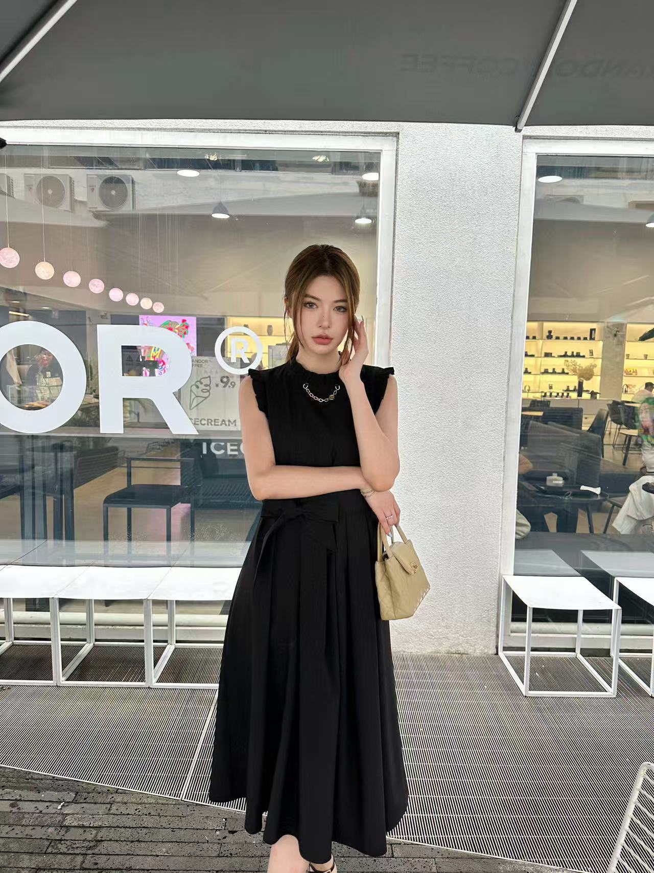 LVの高品質フリルチェーンドレス【 50％割引+送料無料】