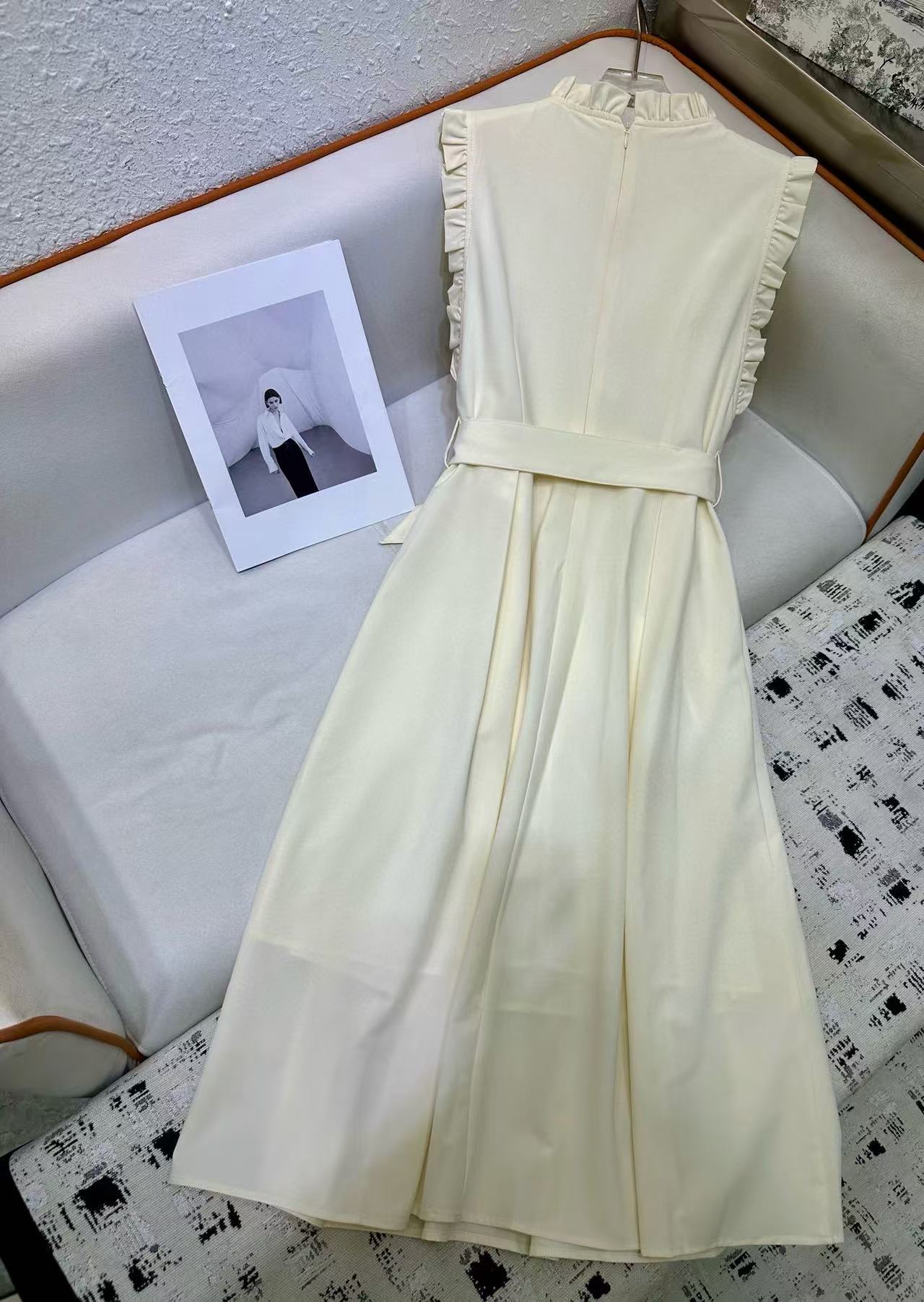 LVの高品質フリルチェーンドレス【 50％割引+送料無料】