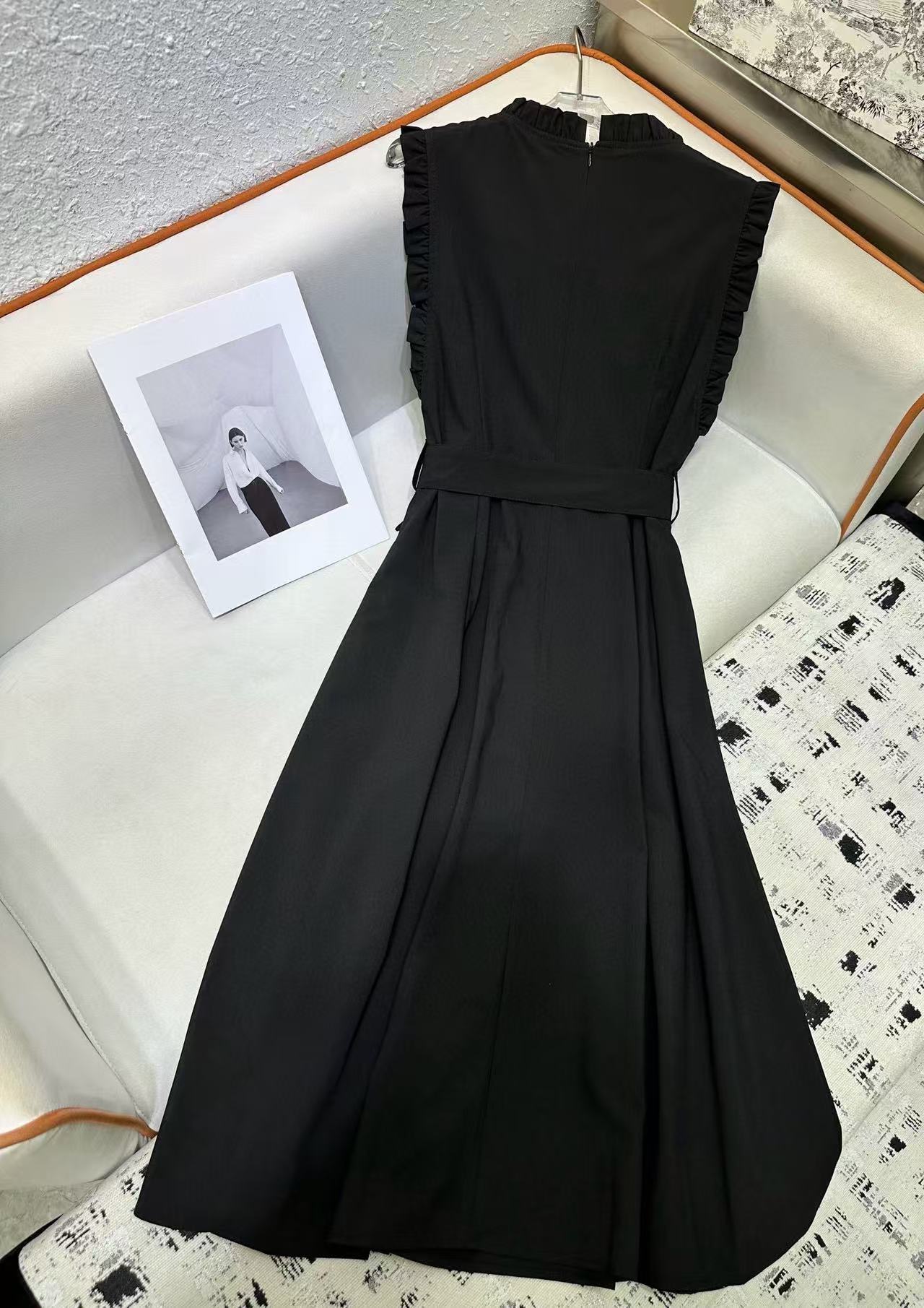 LVの高品質フリルチェーンドレス【 50％割引+送料無料】