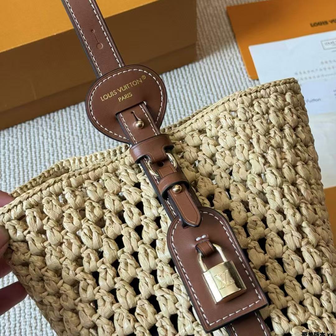 LVラフィアハンドバッグ【 50％割引+送料無料】