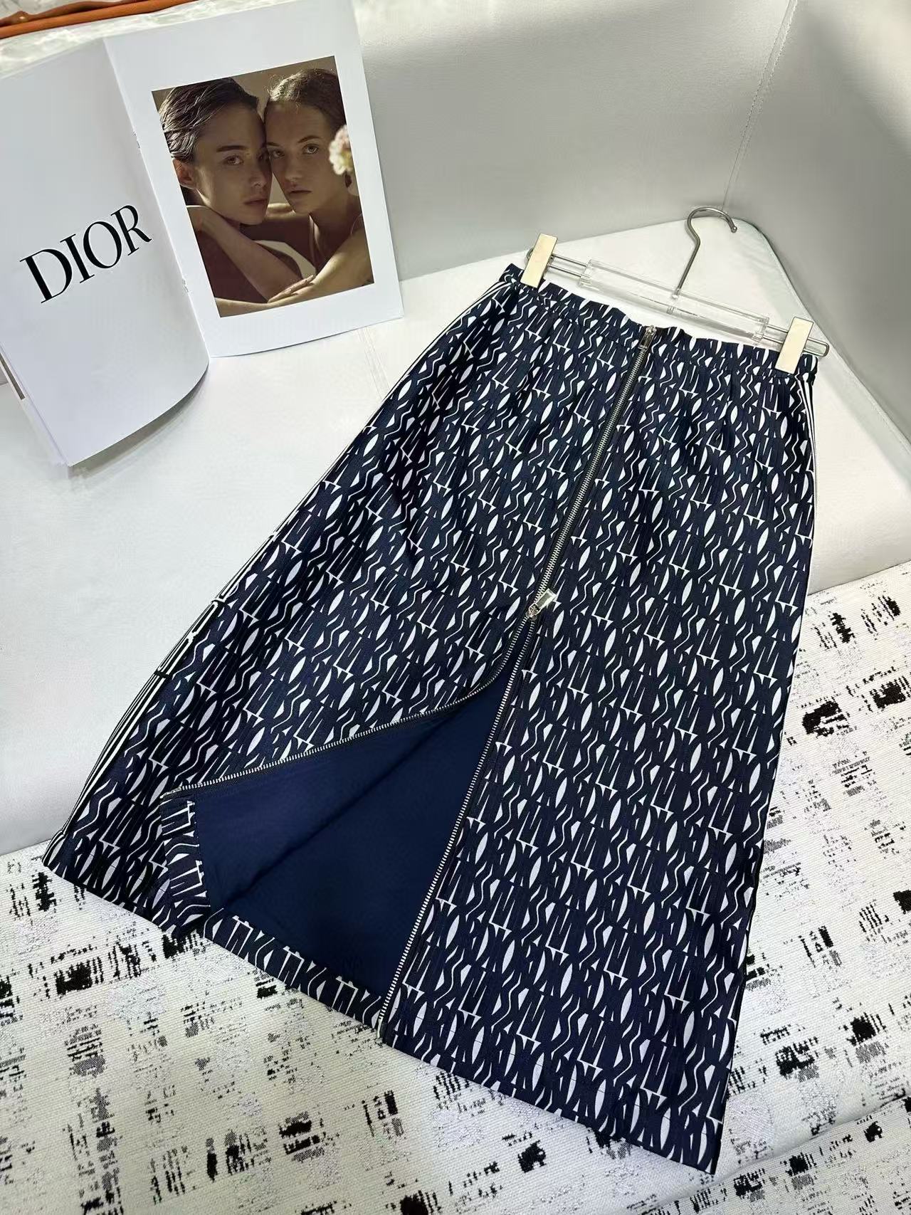 DI0Rの高品質ジャカードジッパースカート【50％割引+送料無料】