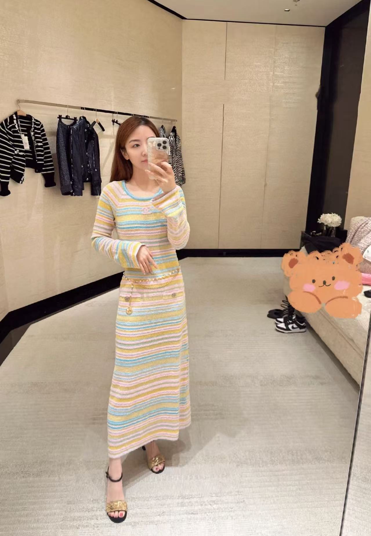 CHANE1 高品質ダブルCハイヒール【50％割引+送料無料】