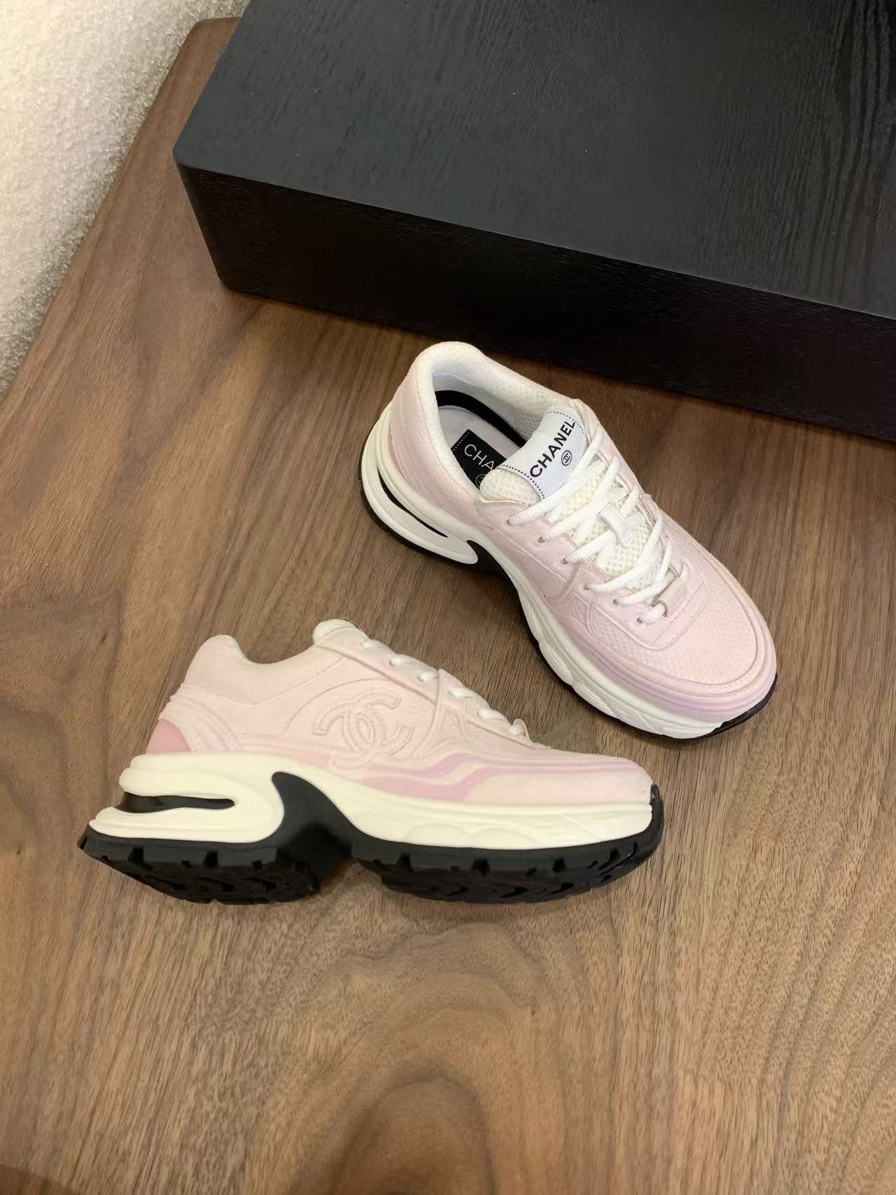 CHANE1 高品質ダブルCカジュアルシューズ【50％割引+送料無料】