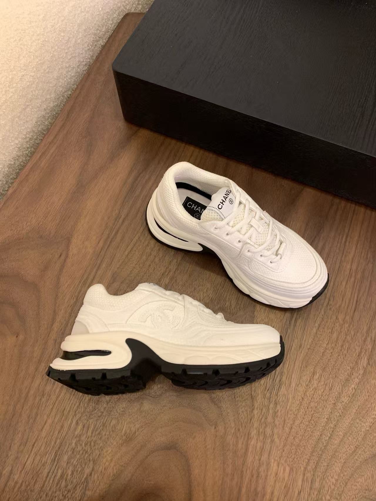 CHANE1 高品質ダブルCカジュアルシューズ【50％割引+送料無料】