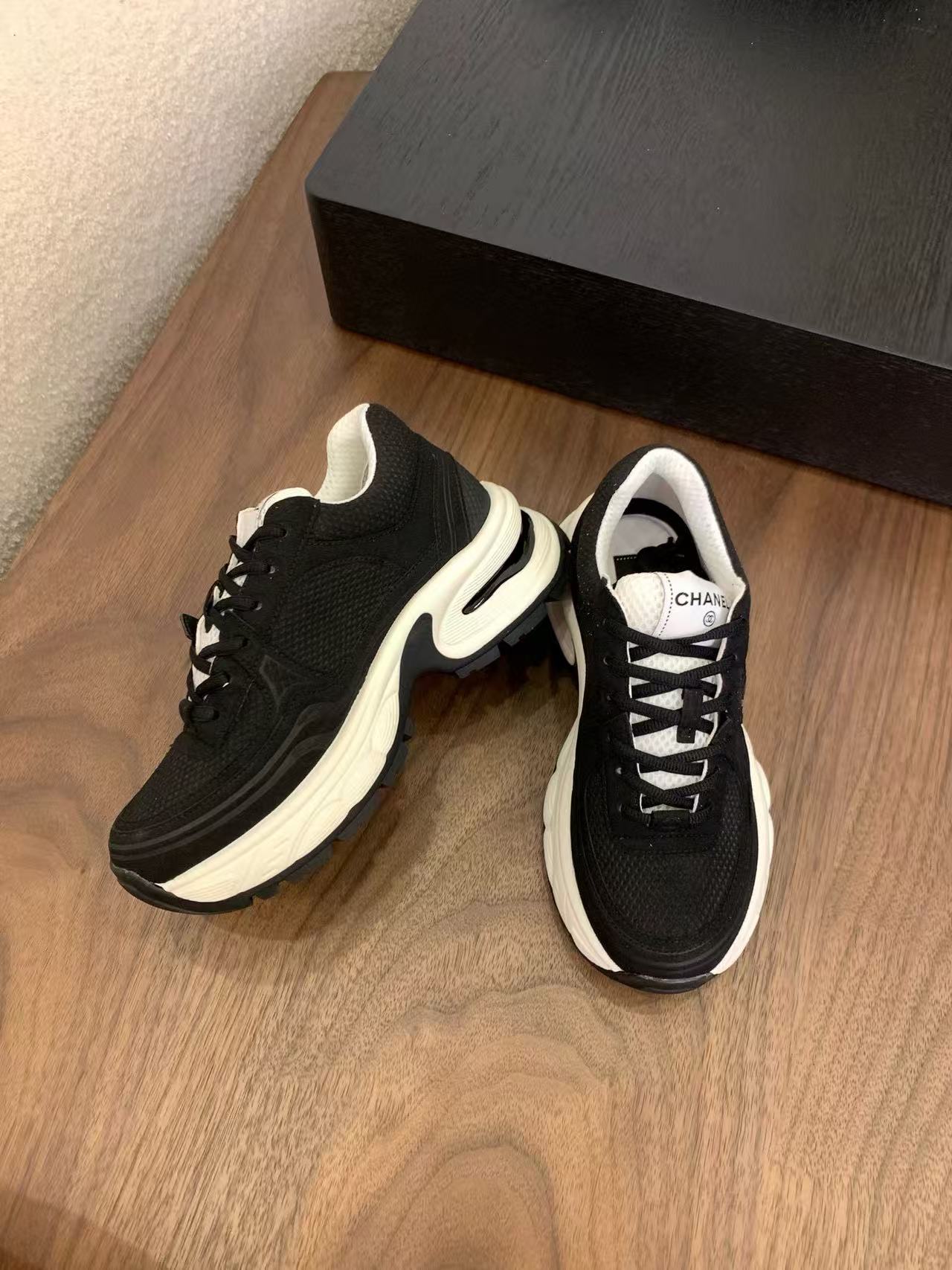 CHANE1 高品質ダブルCカジュアルシューズ【50％割引+送料無料】