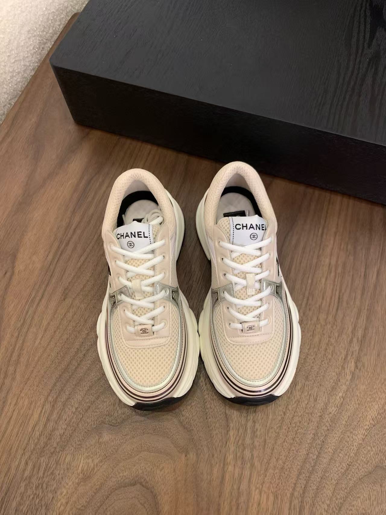 CHANE1 高品質ダブルCカジュアルシューズ【50％割引+送料無料】