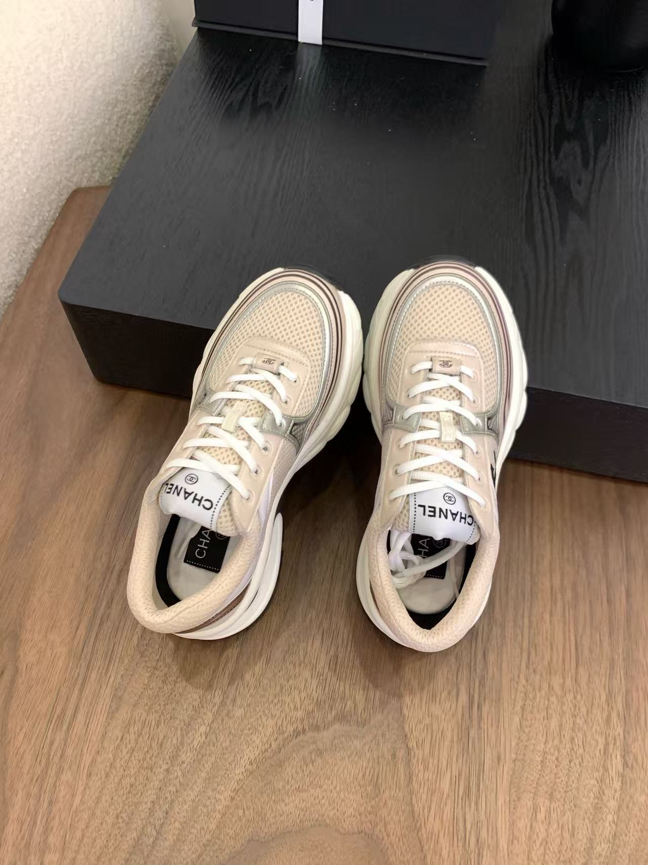 CHANE1 高品質ダブルCカジュアルシューズ【50％割引+送料無料】